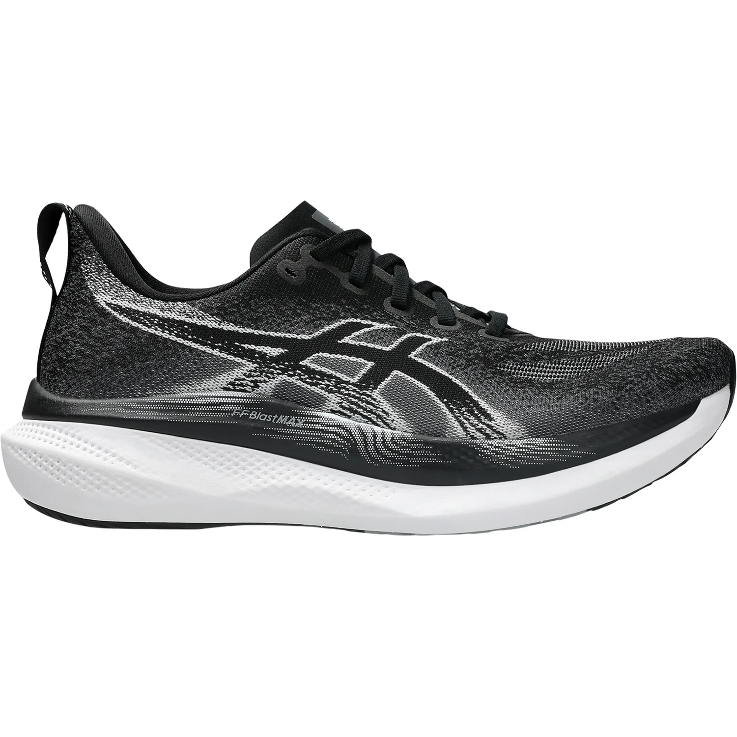 ASICS Glideride Max 2 (Neutral Support) Men's Athletic Shoes Black/White