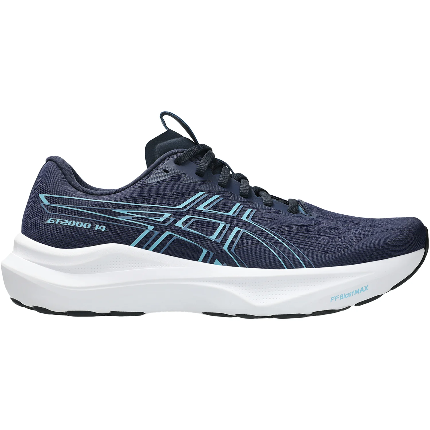ASICS GT-2000 14 (Stability Support) Men's Athletic Shoes Midnight/Still Water