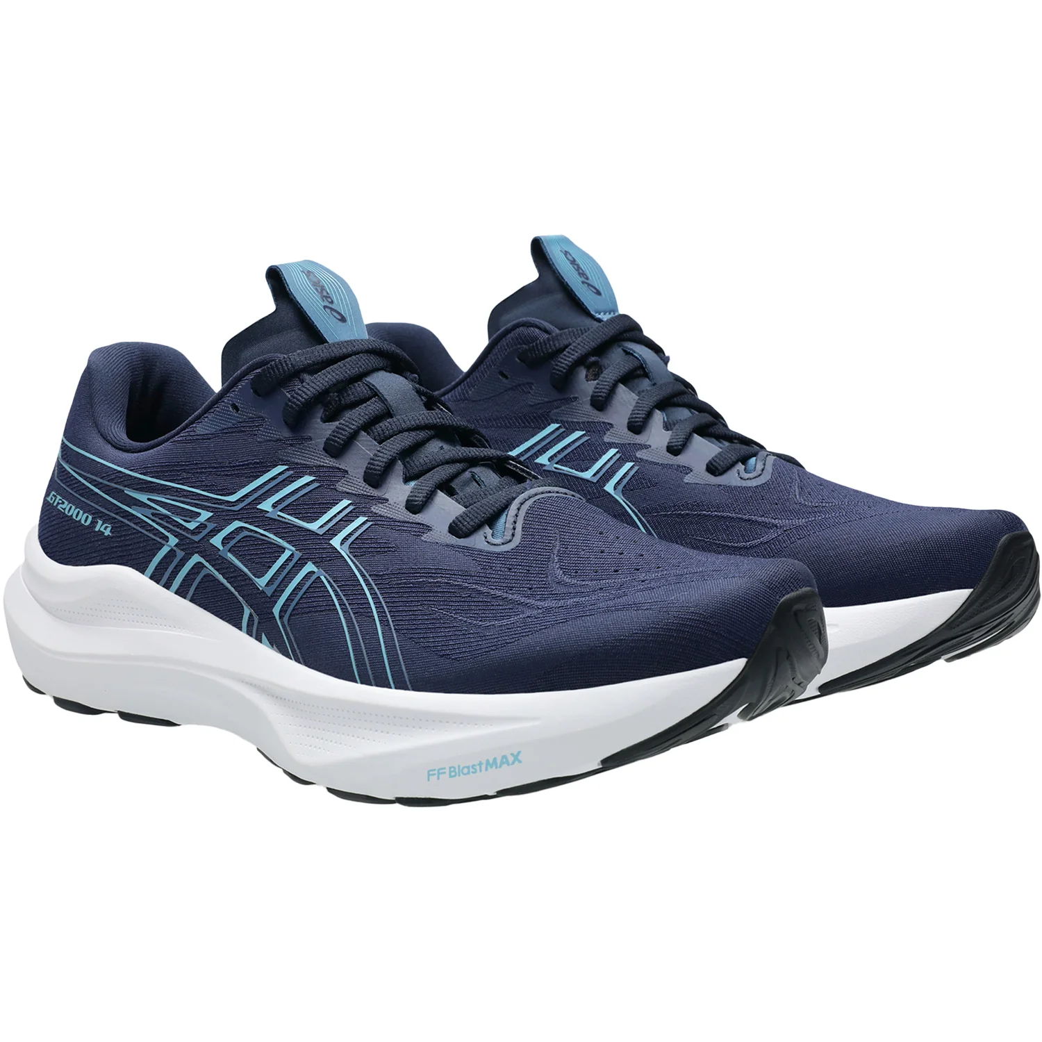 ASICS GT-2000 14 (Stability Support) Men's Athletic Shoes Midnight/Still Water - Image 5