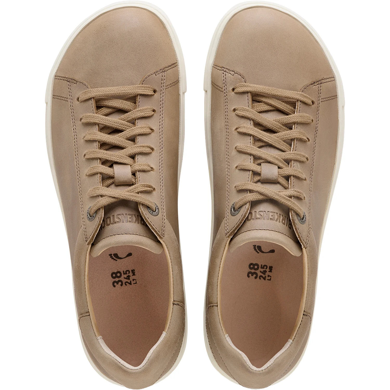Birkenstock Bend Men's Lace Up Shoes Tobacco Leather - Image 2