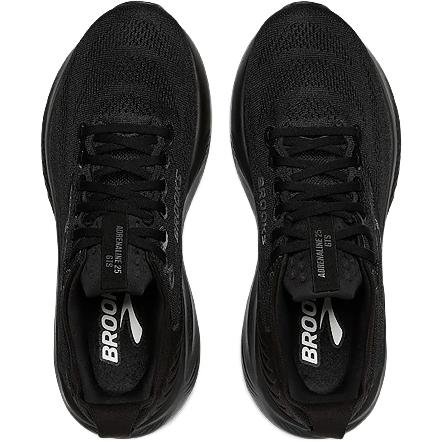 Brooks Adrenaline GTS 25 (Stability Support) Men's Athletic Shoes Black/Black/Ebony - Image 2