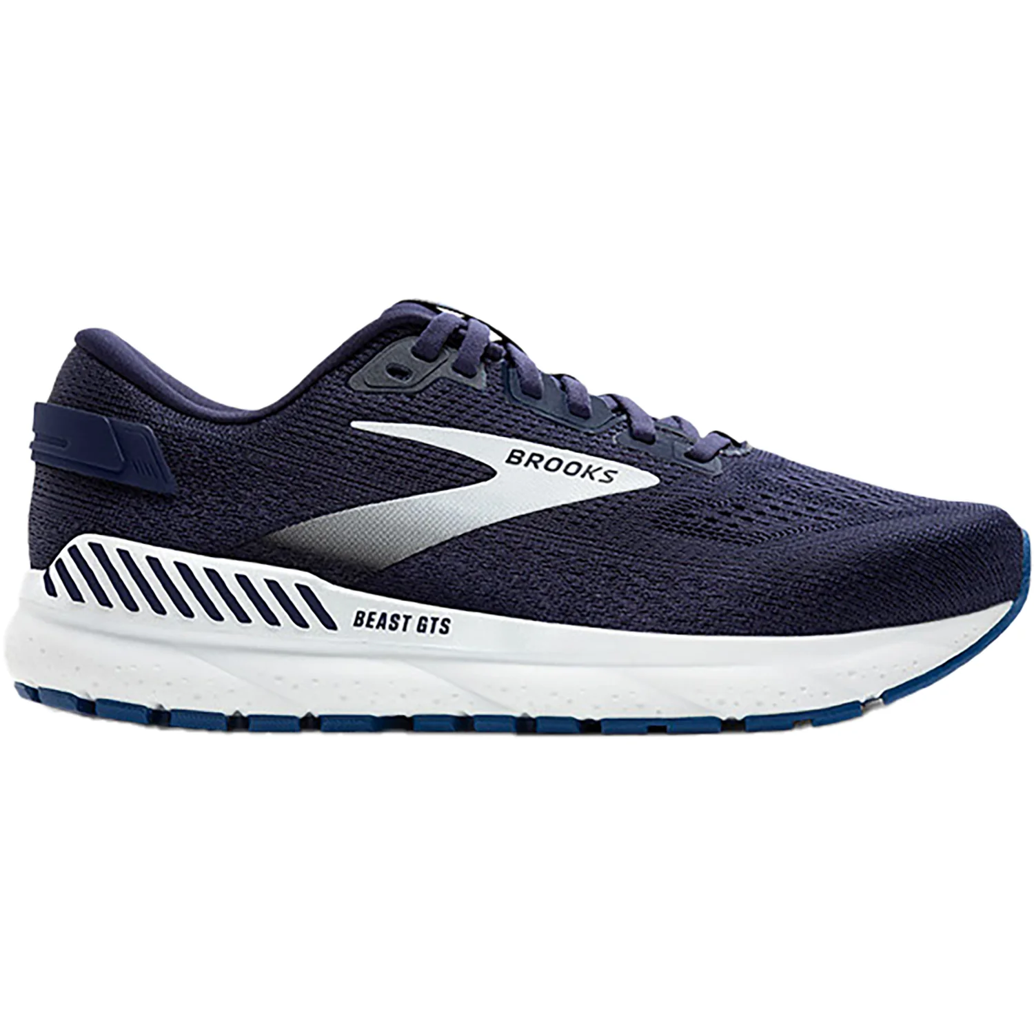 Brooks Beast GTS 24 (Stability Support) Men's Road Running Shoes Peacoat/True Navy/White Mesh