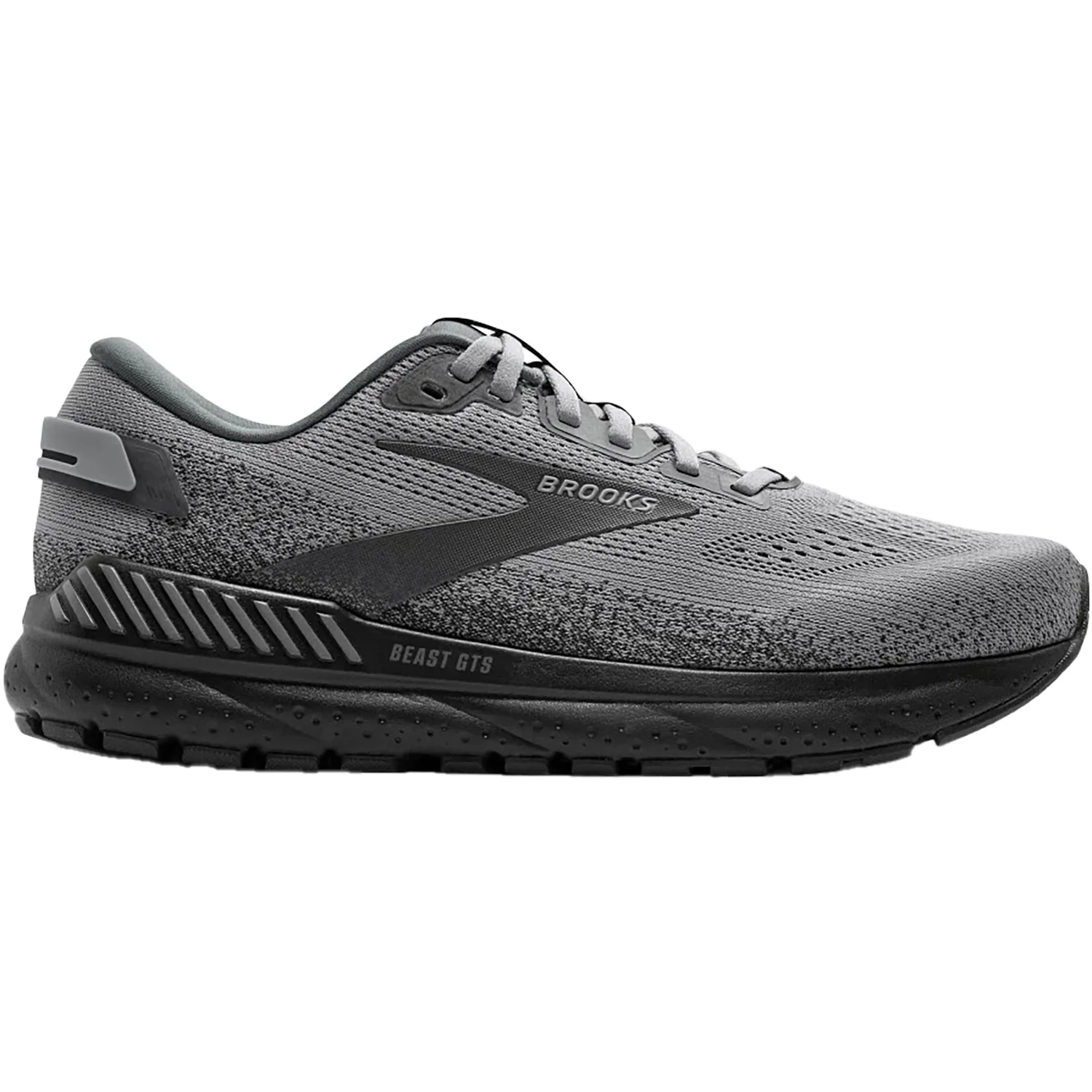 Brooks Beast GTS 24 (Stability Support) Men's Road Running Shoes Primer Grey/Ebony Mesh