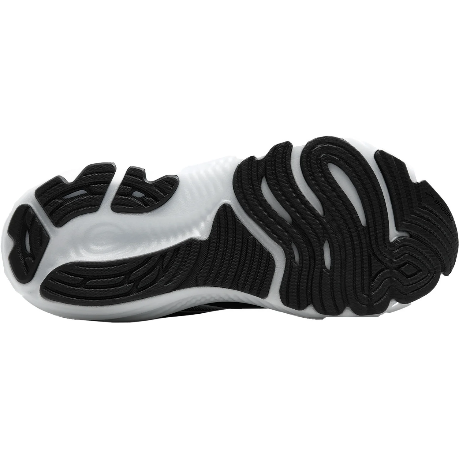 Brooks Glycerin GTS 22 (Neutral Support) (Stability Support) Men's Athletic Shoes Black/Grey/White Mesh - Image 4
