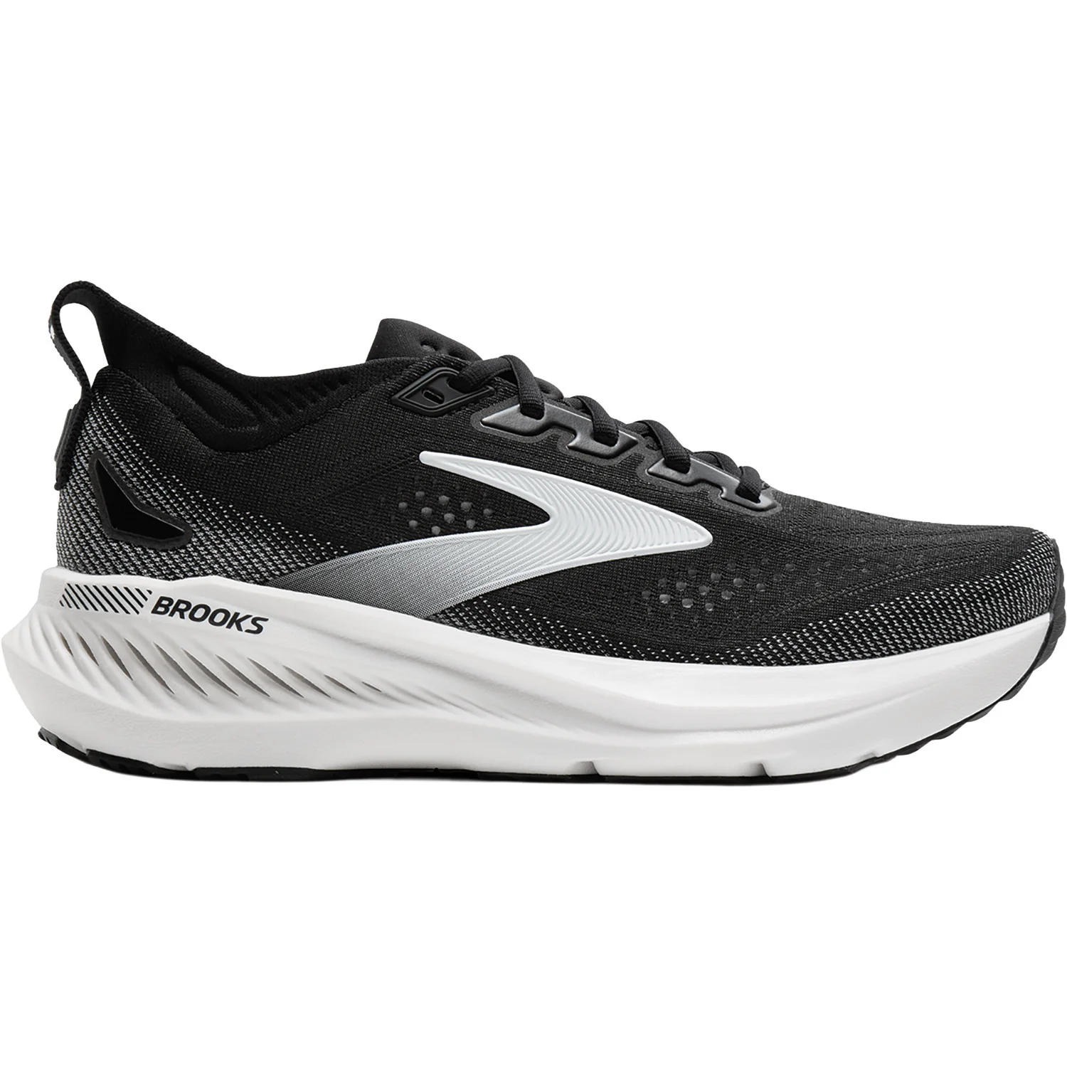 Brooks Glycerin GTS 23 (Neutral Stability) Men's Athletic Shoes Black/Grey/White