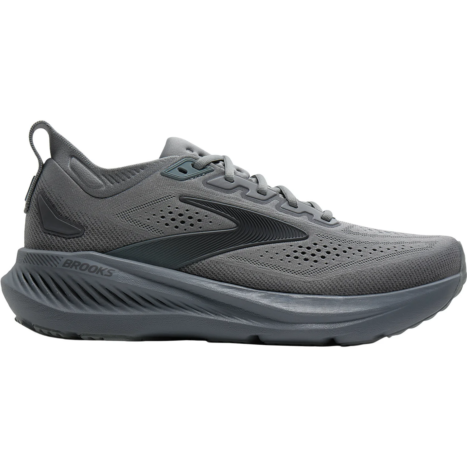 Brooks Glycerin GTS 23 (Neutral Support) Men's Athletic Shoes Grey/Blackened Pearl