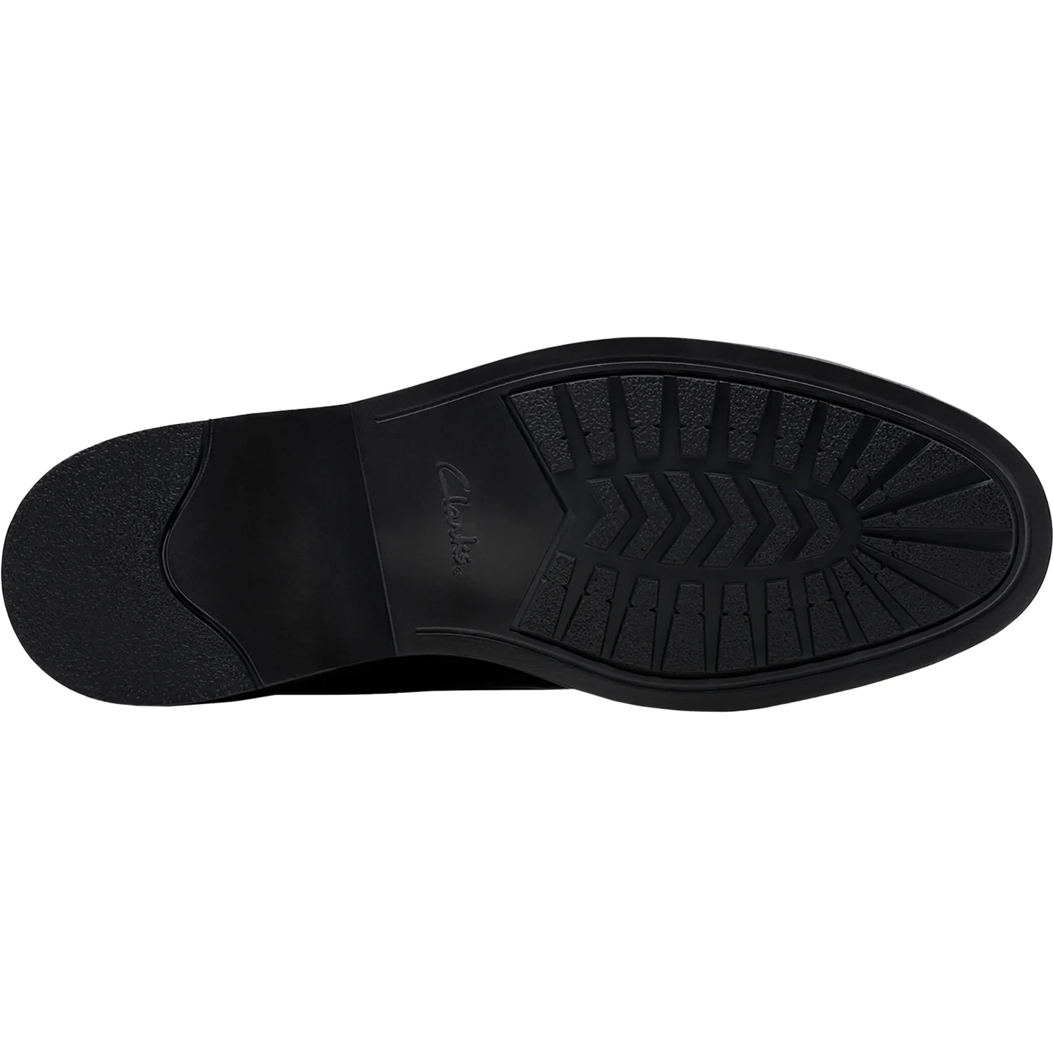 Clarks Aldwin Chukka Men's Boots Black Leather - Image 4