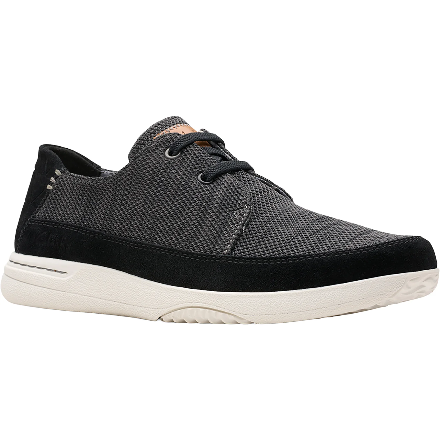 Clarks Easeway Lace Men's Lace Up Shoes Black Combi - Image 5