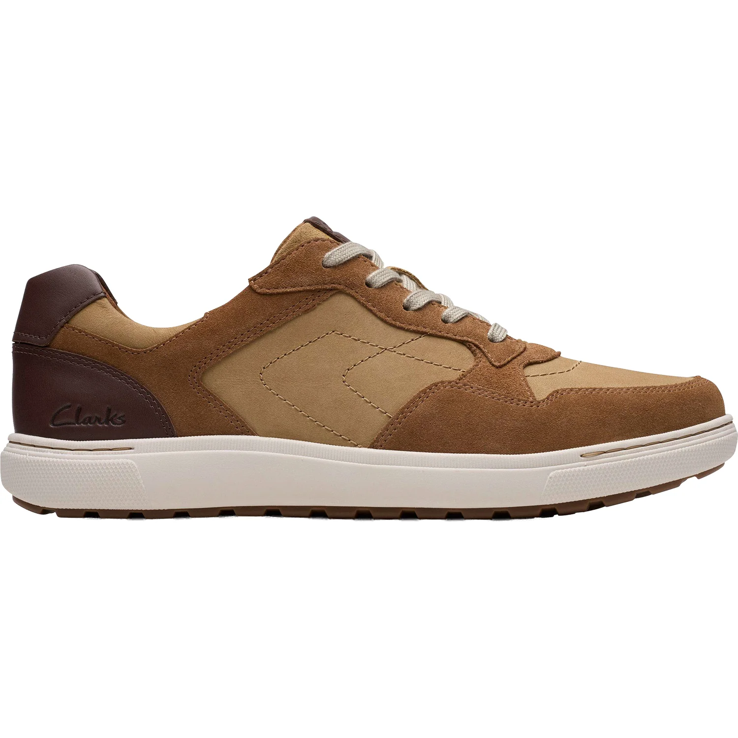 Clarks Mapstone Sport Men's Lace Up Shoes Cola Combi