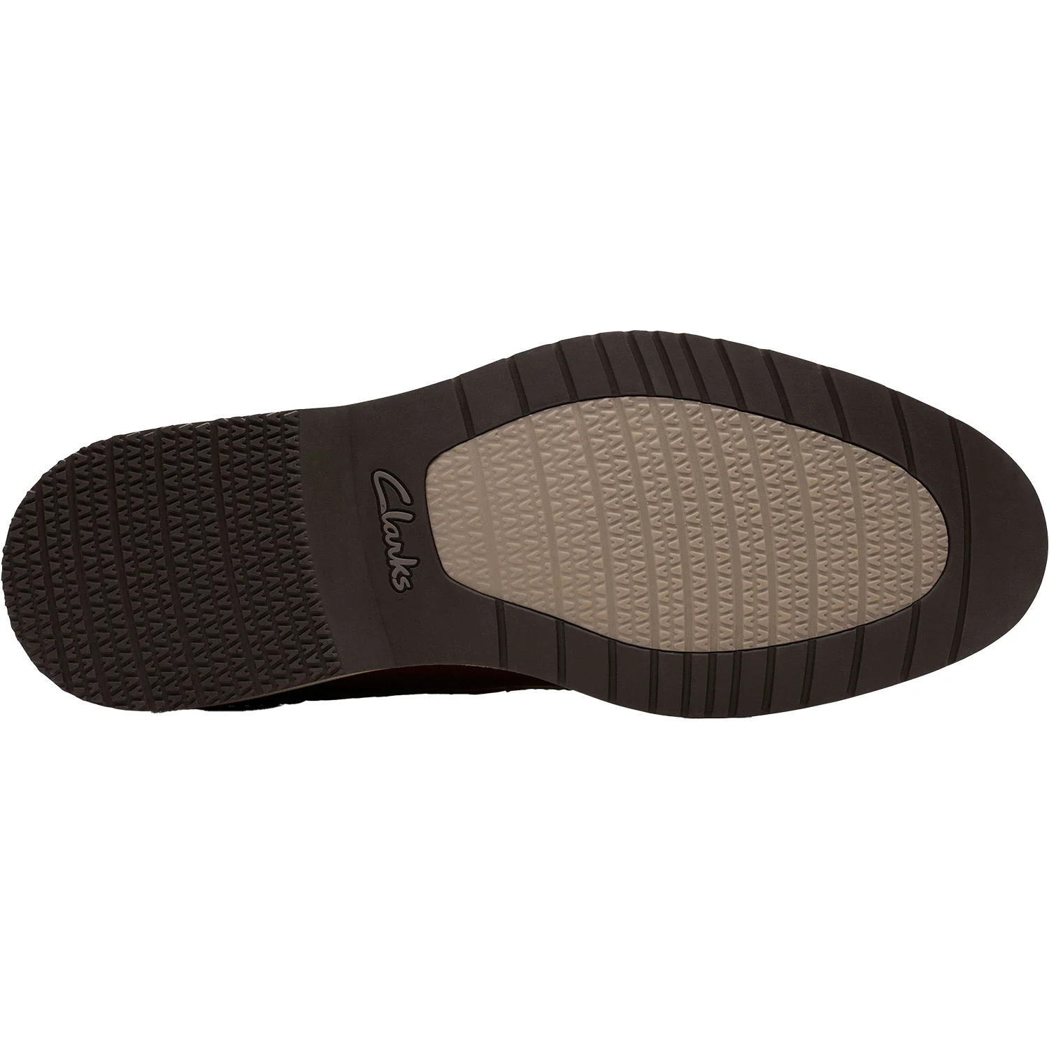 Clarks Monahan Plain Men's Dress Shoes Tan Leather - Image 4