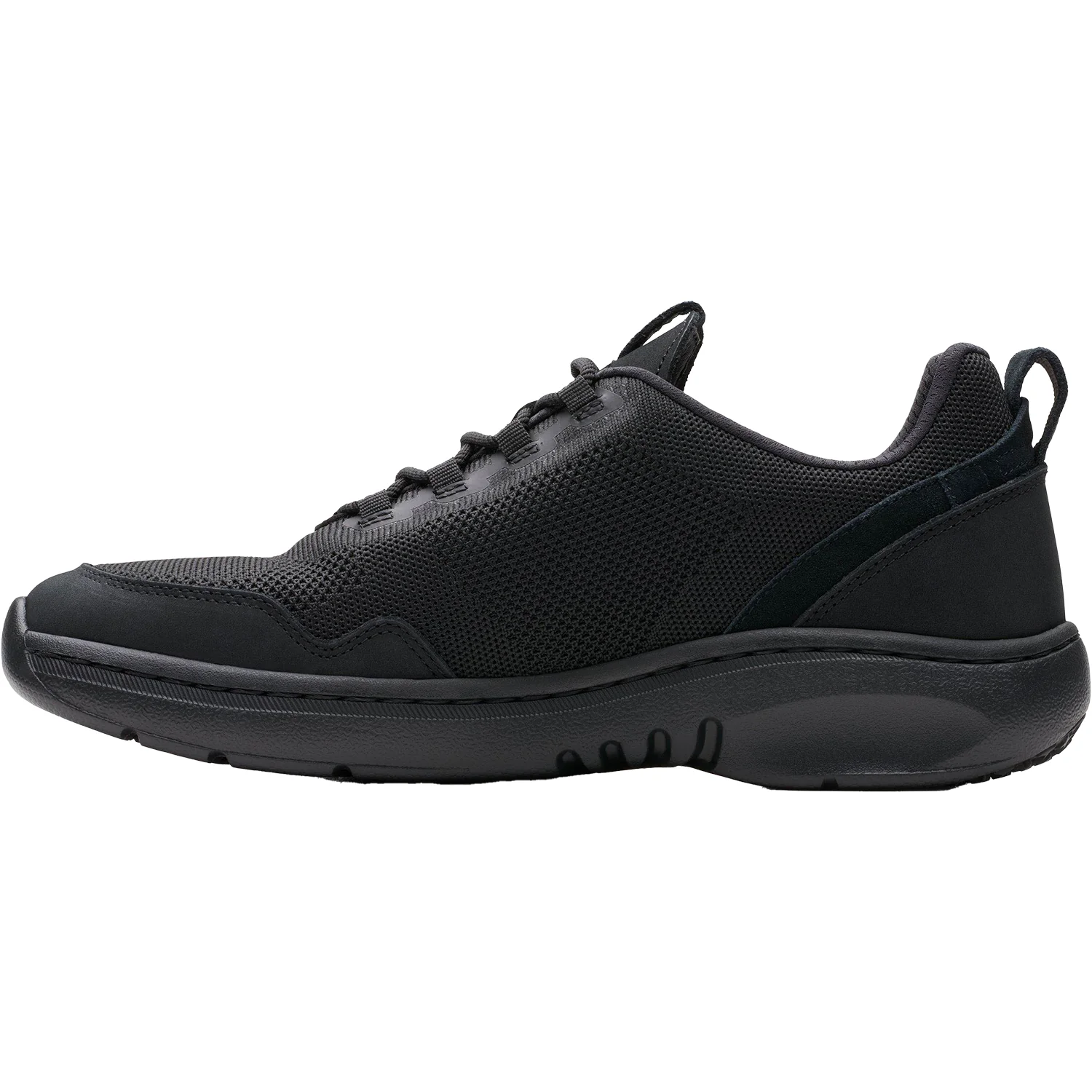 Clarks Pro Knit SR Men's SR Shoes Black Mesh - Image 3