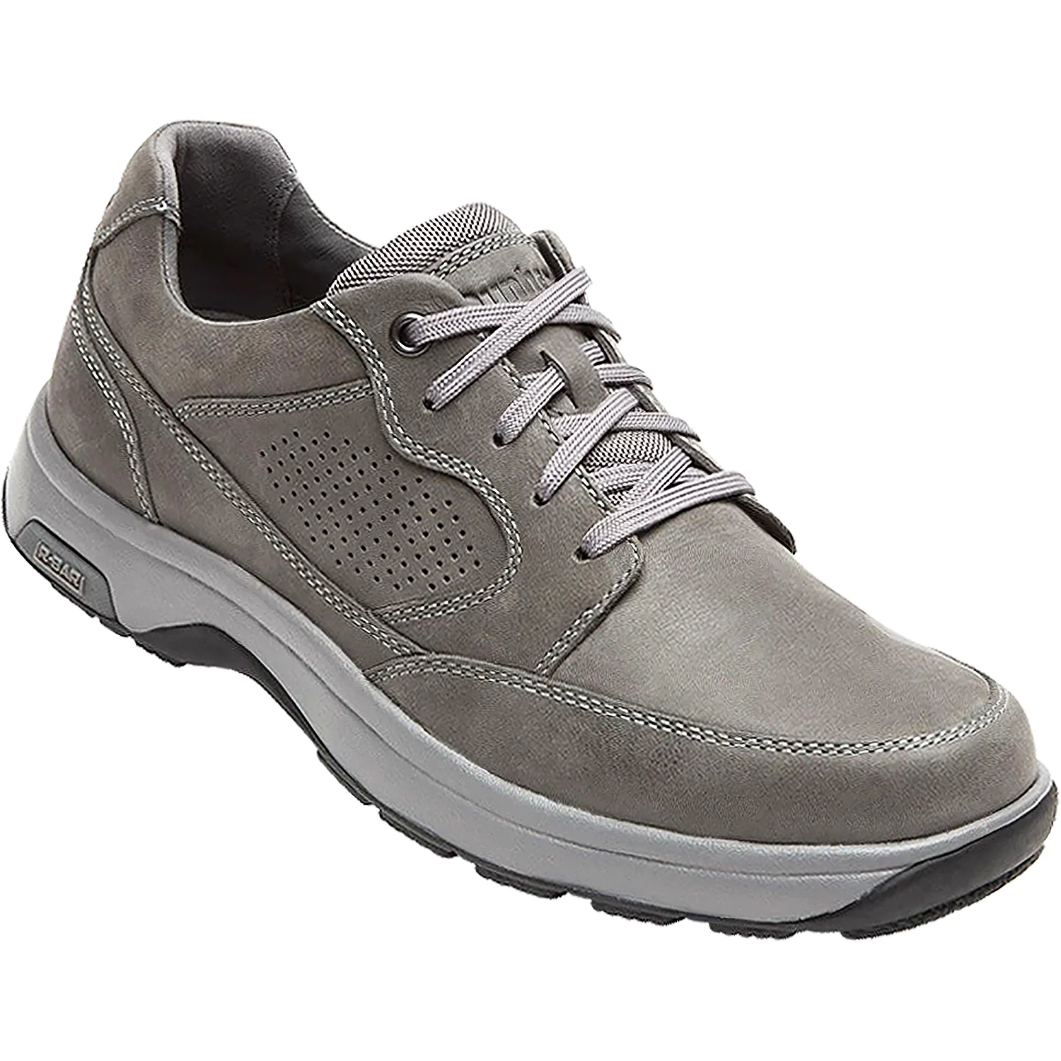 Dunham 8000 Blucher Men's Lace up Shoes Steel Grey Nubuck - Image 2