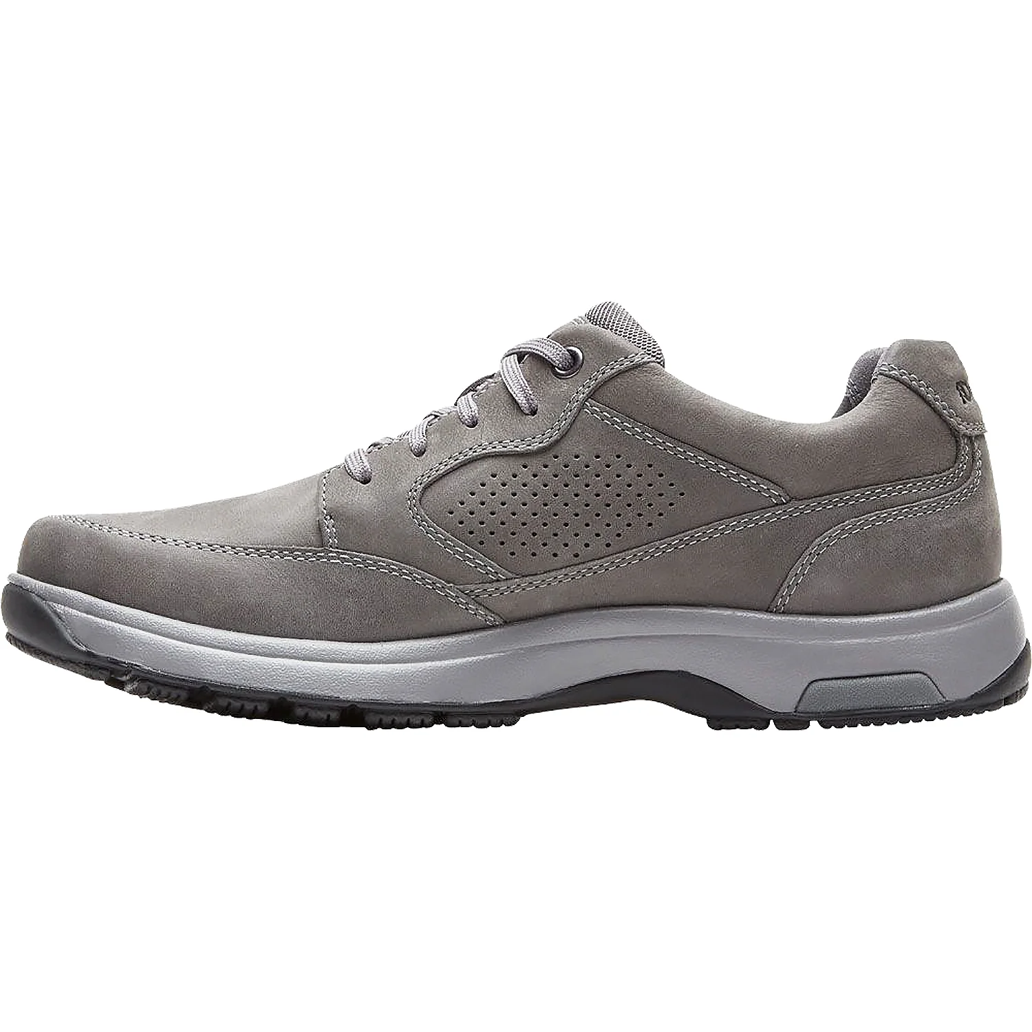 Dunham 8000 Blucher Men's Lace up Shoes Steel Grey Nubuck - Image 3