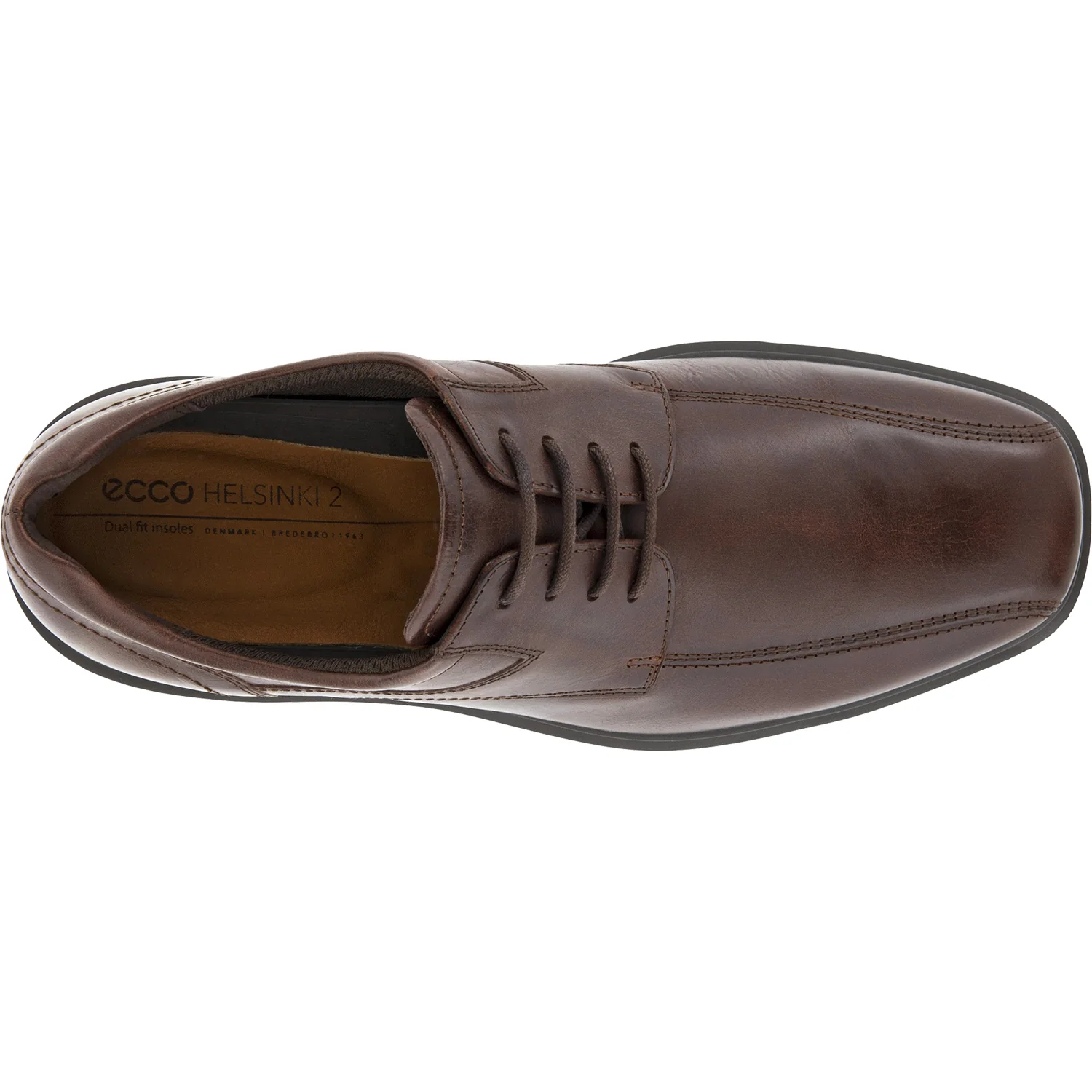 Ecco Helsinki 20 Bike Toe Tie Men's Shoes Mink Leather - Image 2