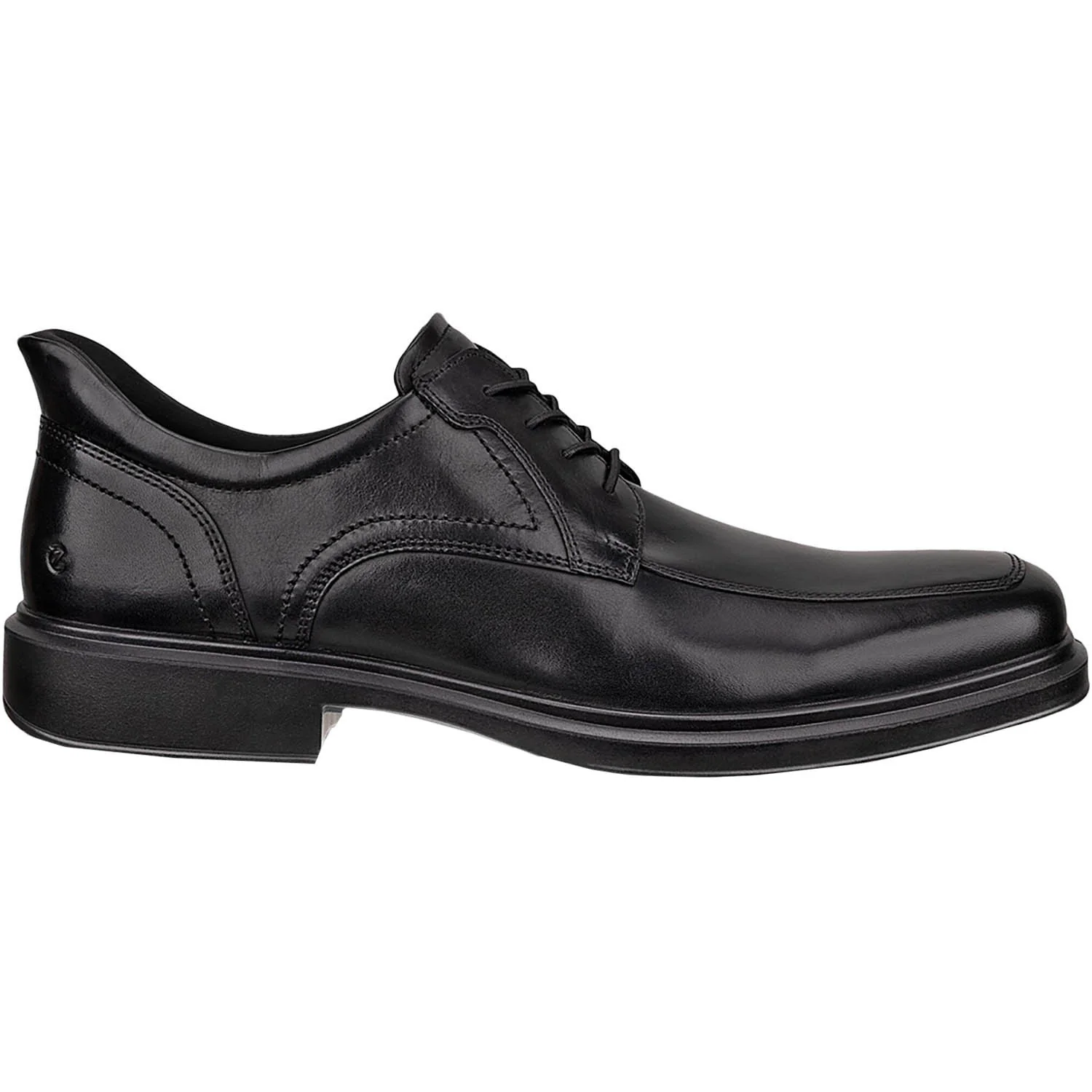ECCO Helsinki 20 Easy Slip Apron Toe Tie Men's Dress Shoes Black