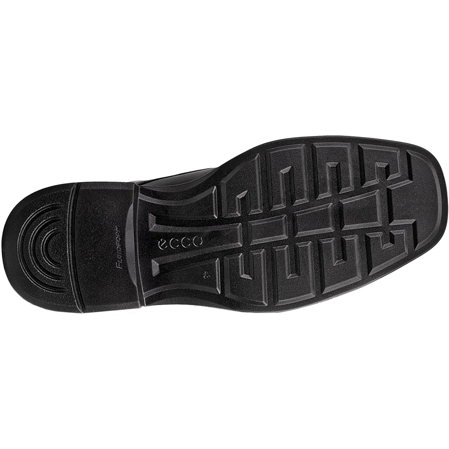 ECCO Helsinki 20 Easy Slip Apron Toe Tie Men's Dress Shoes Black - Image 3