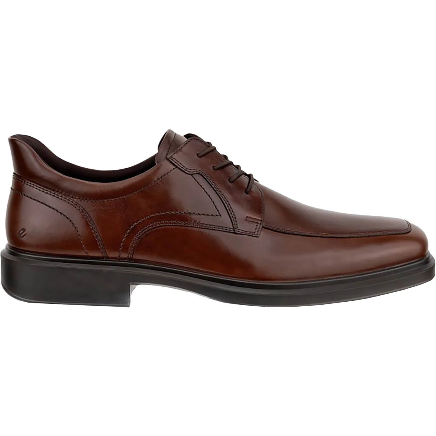 ECCO Helsinki 20 Easy Slip Apron Toe Tie Men's Dress Lace Up Shoes Potting Soil