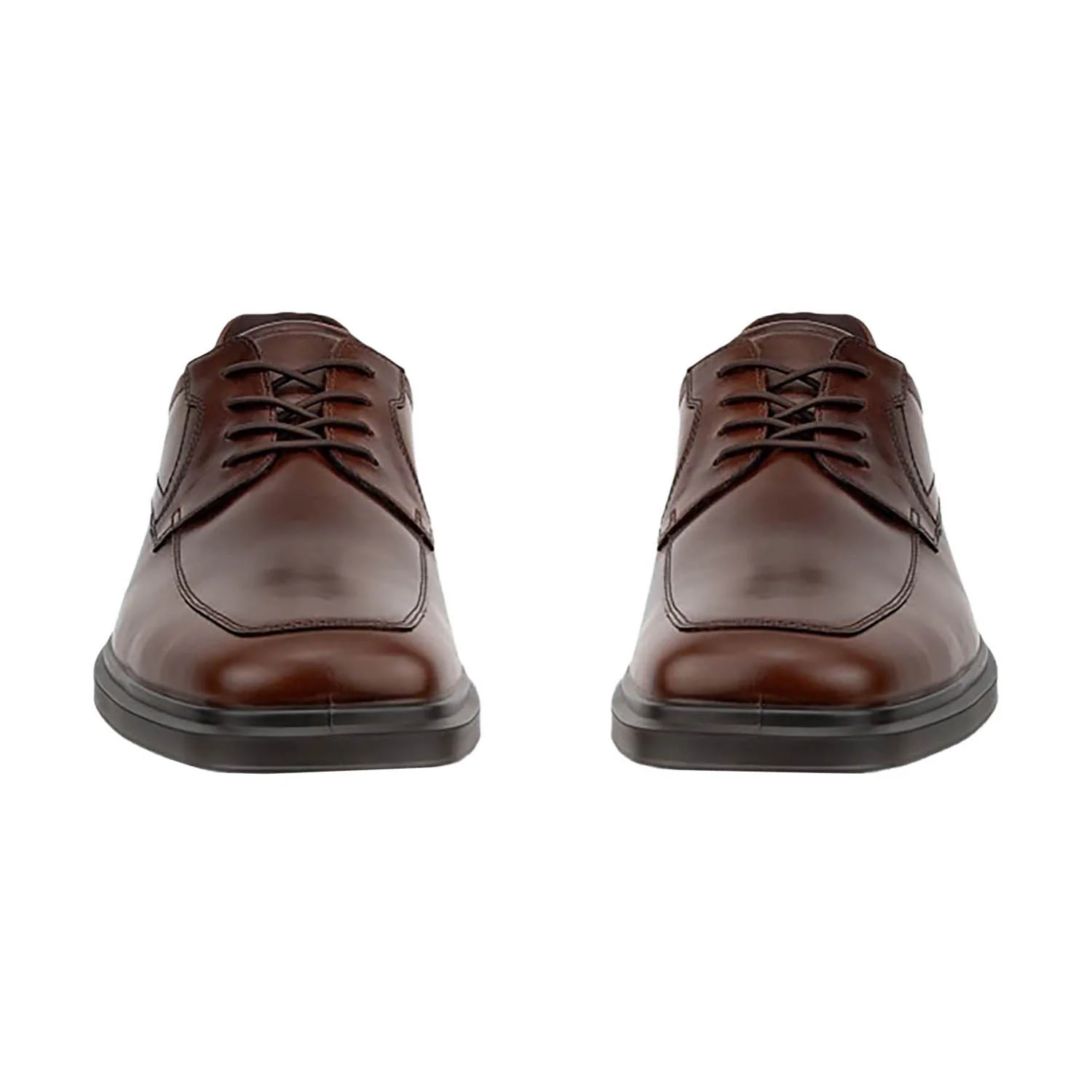 ECCO Helsinki 20 Easy Slip Apron Toe Tie Men's Dress Lace Up Shoes Potting Soil - Image 6