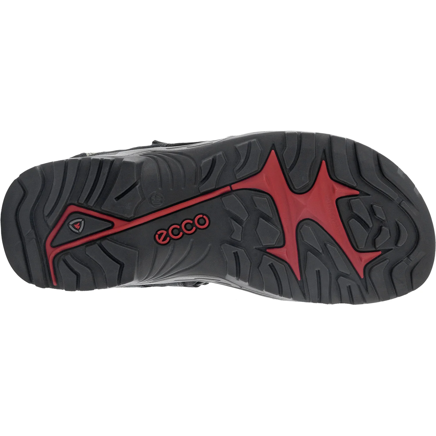 Ecco Offroad Yucatan Men's Outdoor Sandals Black/Mole Nubuck - Image 4