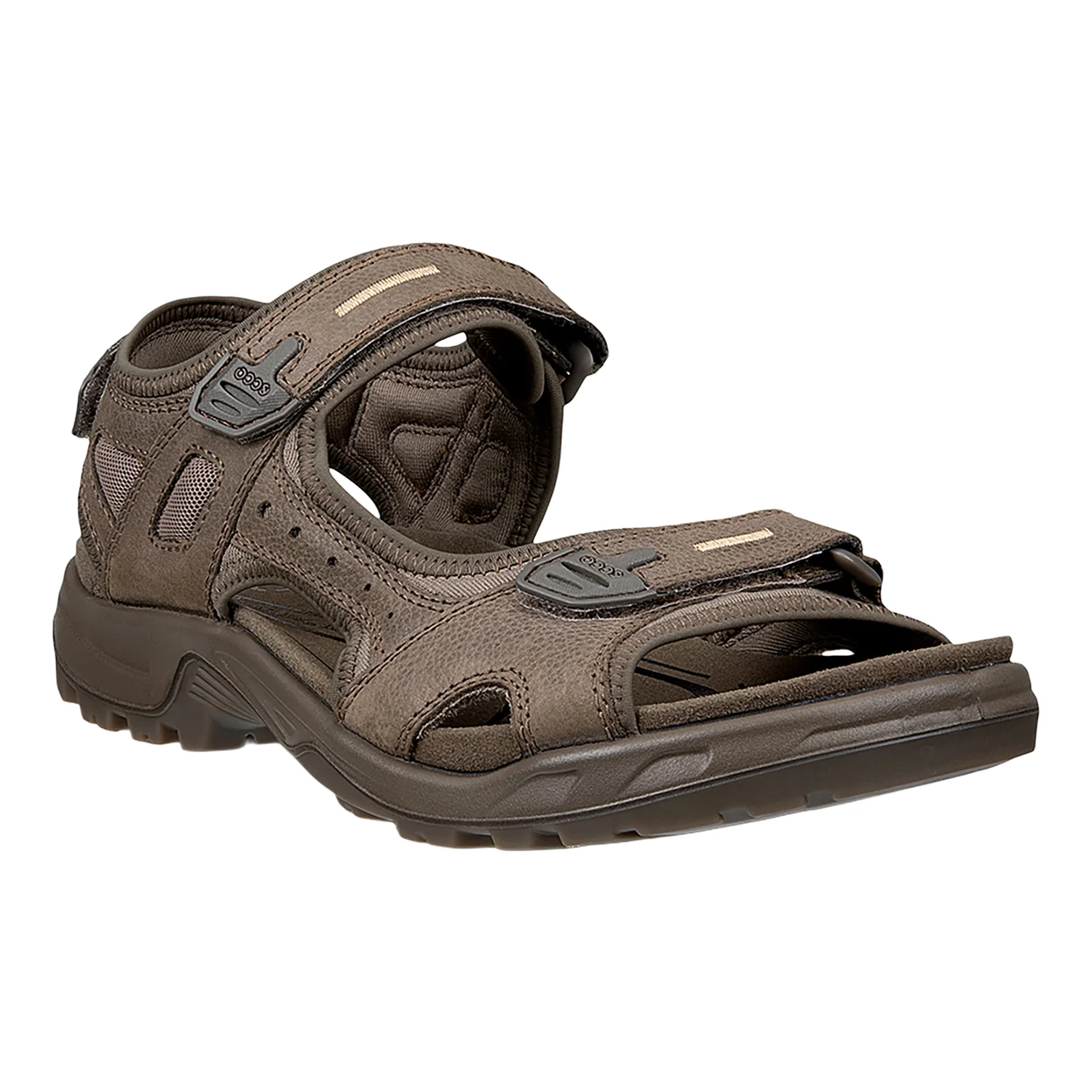 ECCO Offroad Yucatan Men's Sandals Dark Clay - Image 2