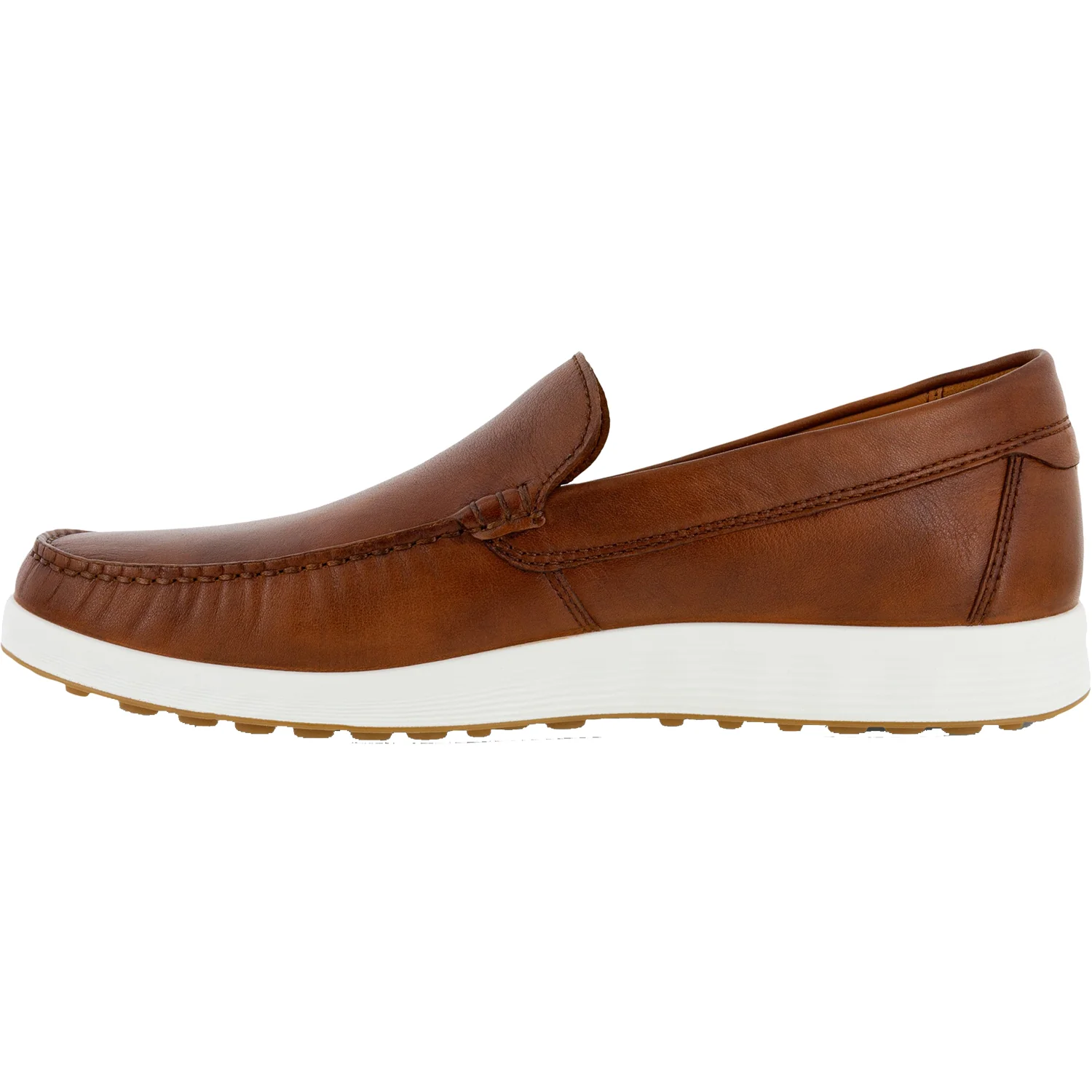 Ecco S Lite Moc Classic Men's Slip On Shoes Cognac Leather - Image 3