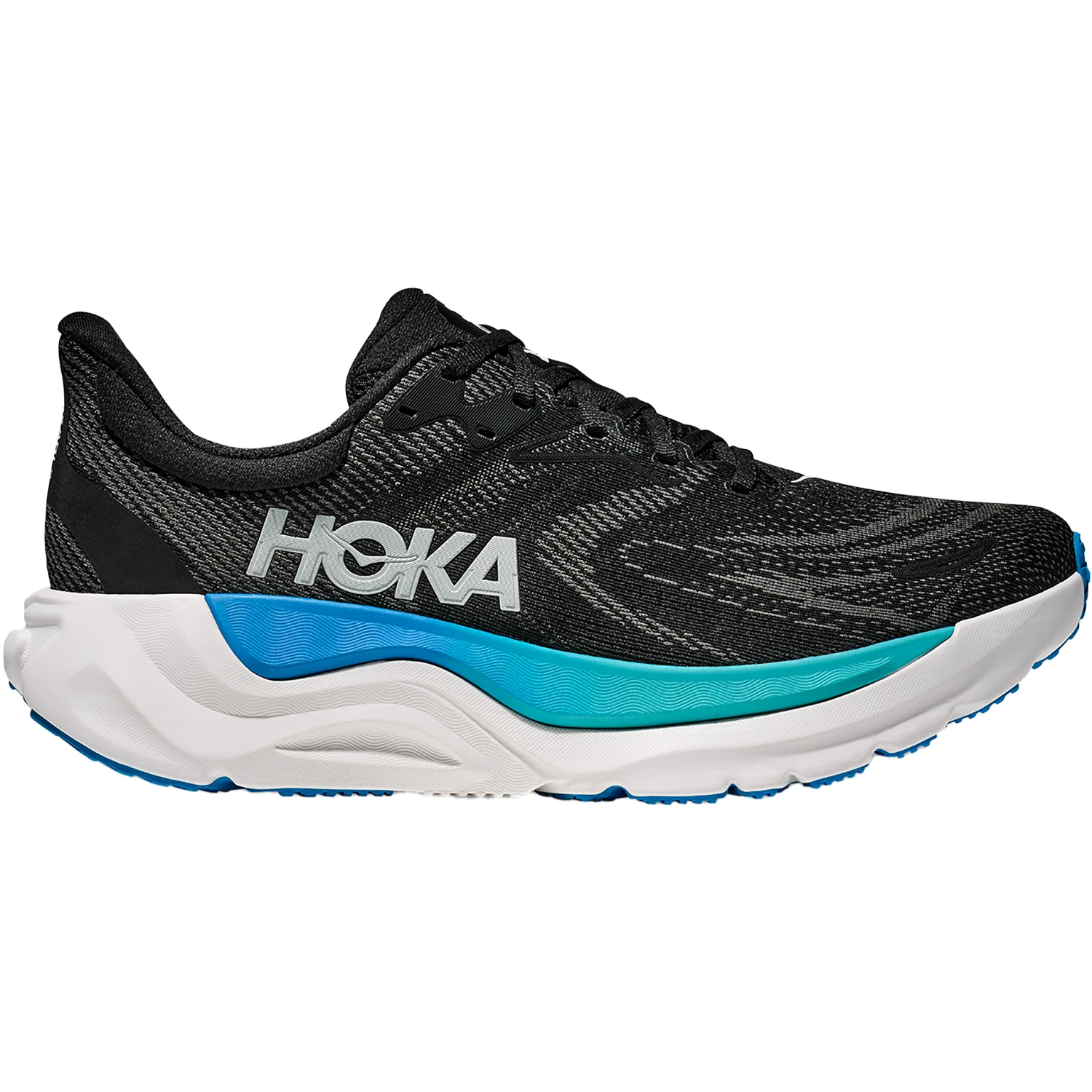 Men's Hoka Arahi 8 Men Black/Skyward Blue