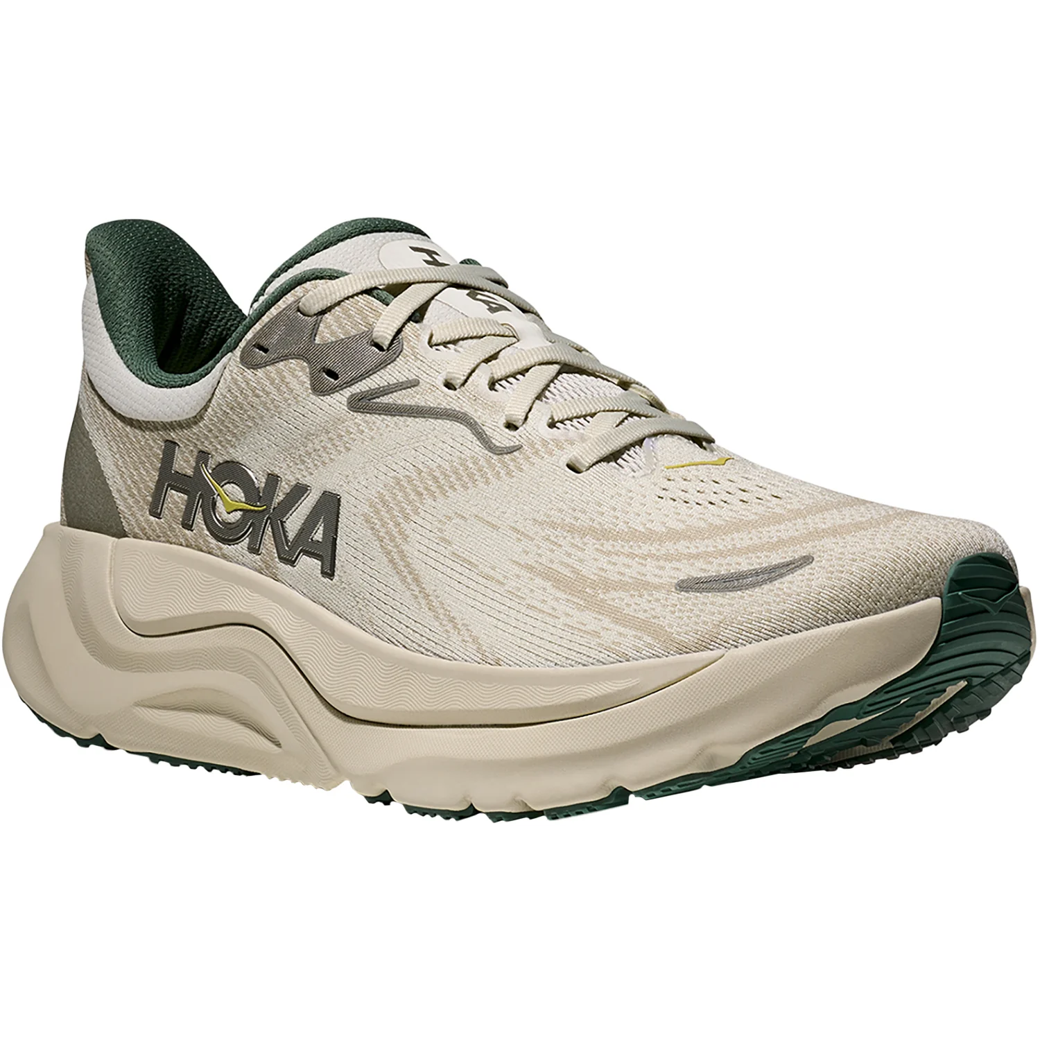 Hoka Arahi 8 (Stability Support) Men's Athletic Shoes Truffle Salt/Oyster Mushroom - Image 5