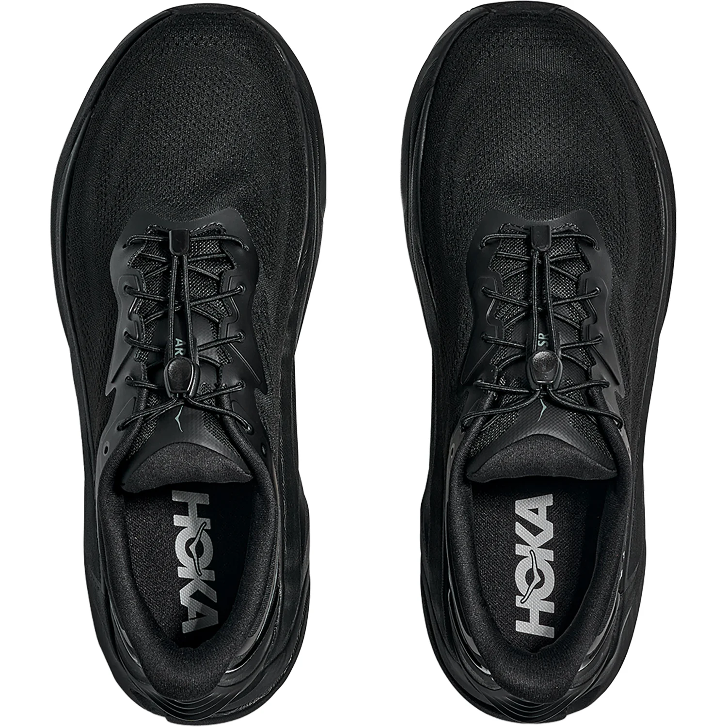 Hoka Arahi SR (Stability Support) Men's Athletic Shoes Black/Black - Image 2