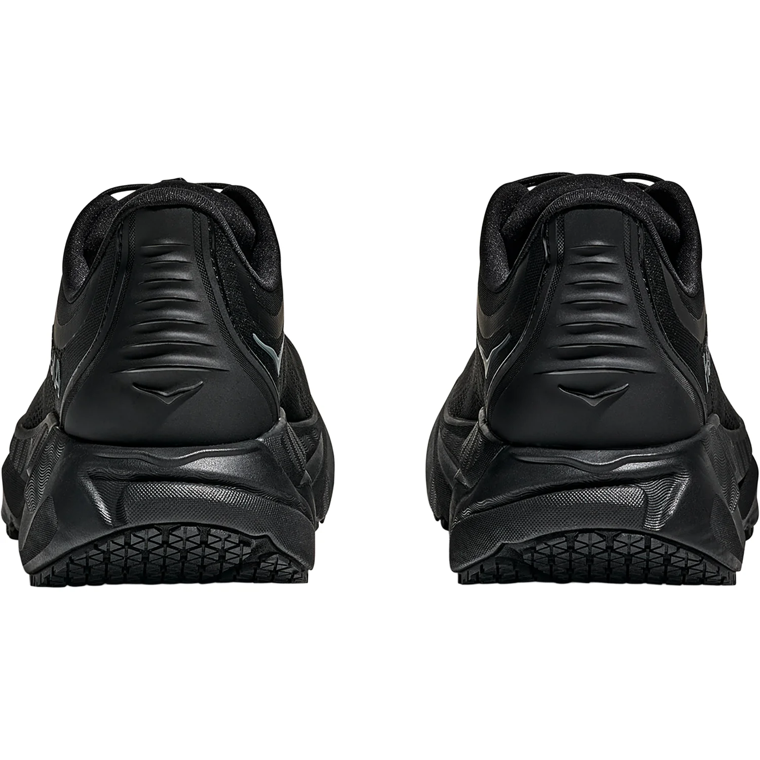 Hoka Arahi SR (Stability Support) Men's Athletic Shoes Black/Black - Image 6