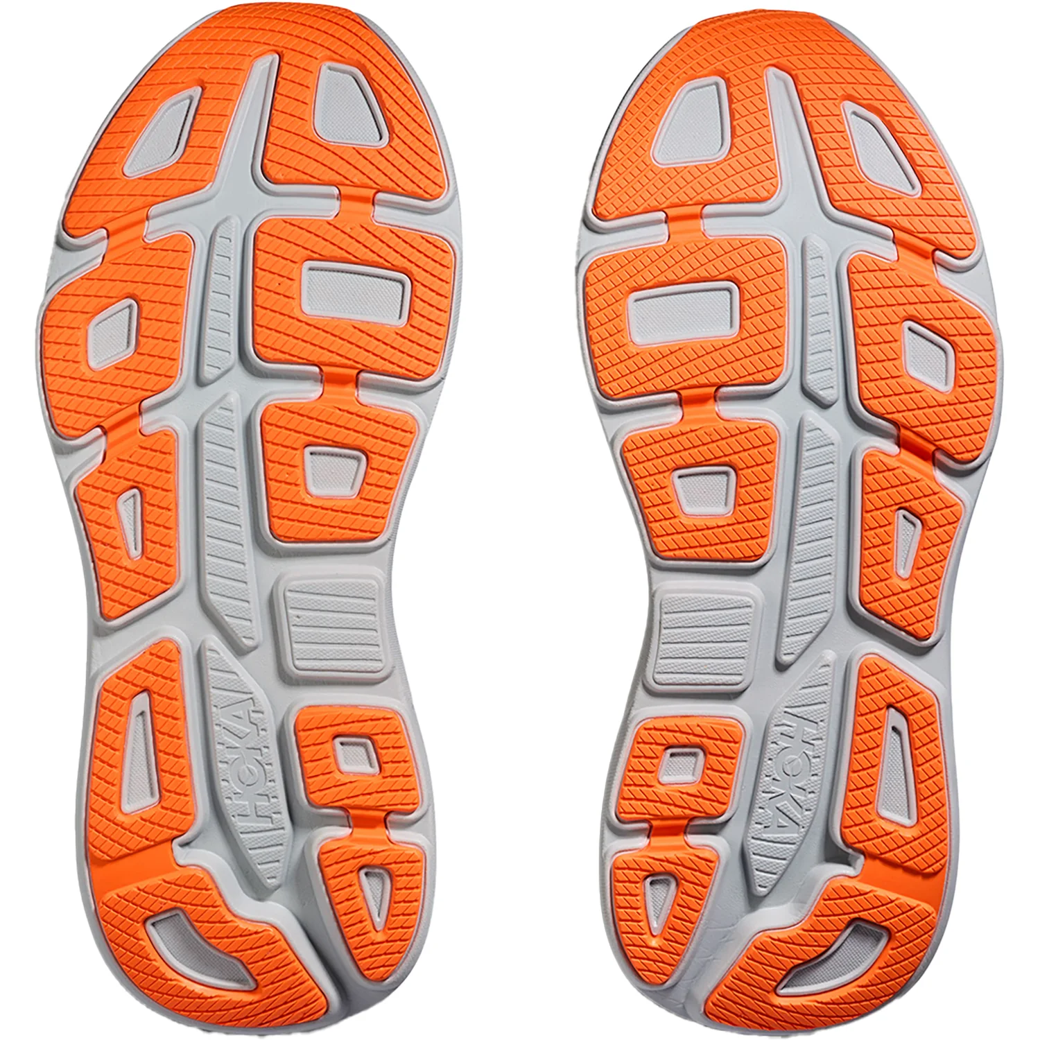 Hoka Bondi 9 (Neutral Support) Men's Running Shoes Asphalt Grey/Gravel Mesh - Image 4