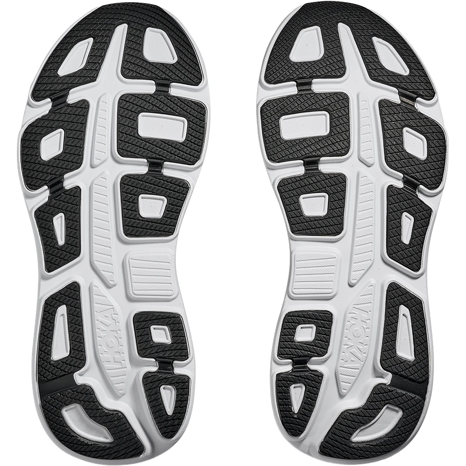 Hoka Bondi 9 (Neutral Support) Men's Athletic Shoes Black/Vermillion - Image 4
