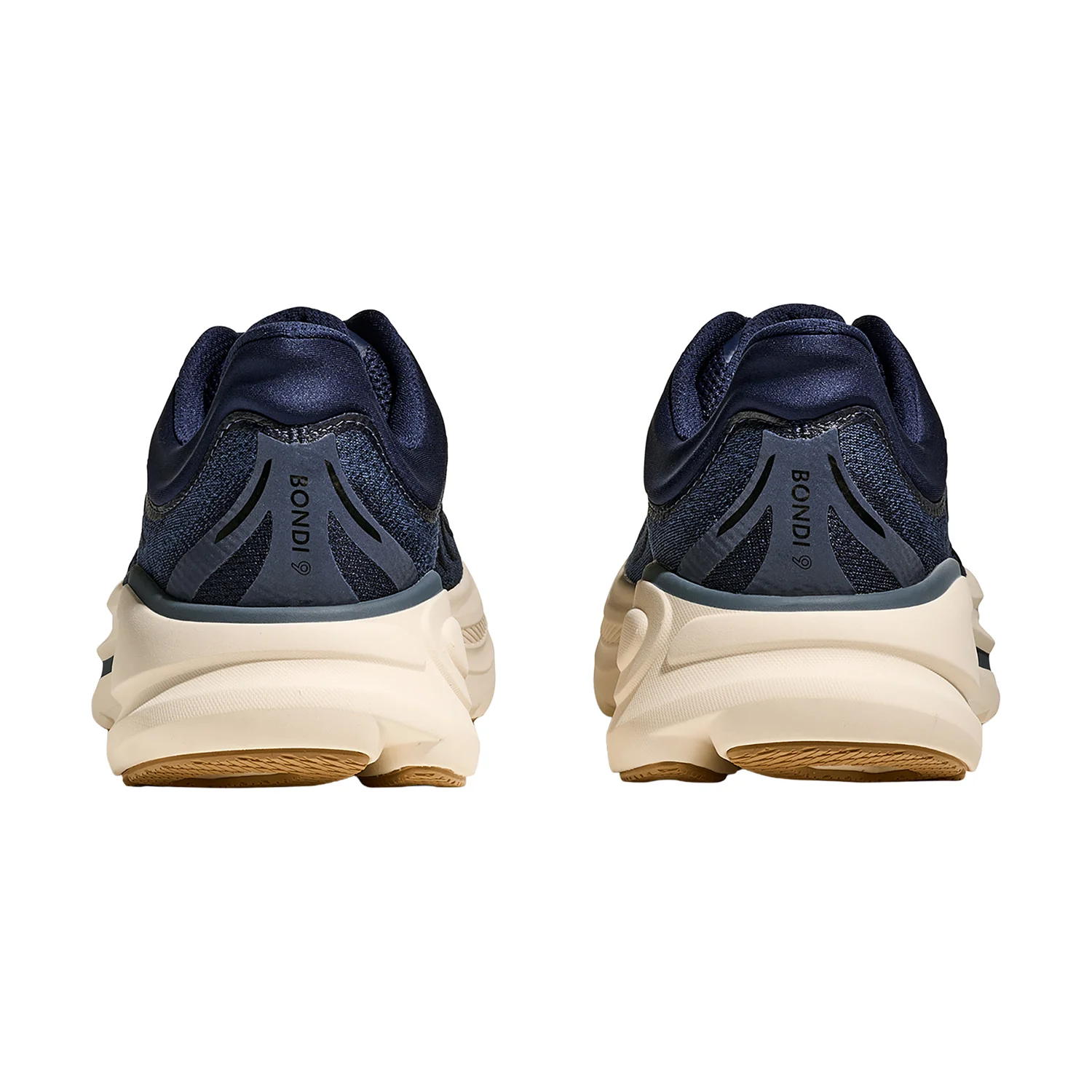 Hoka Bondi 9 (Neutral Support) Men's Athletic Shoes Midnight Blue/Varsity Navy - Image 6