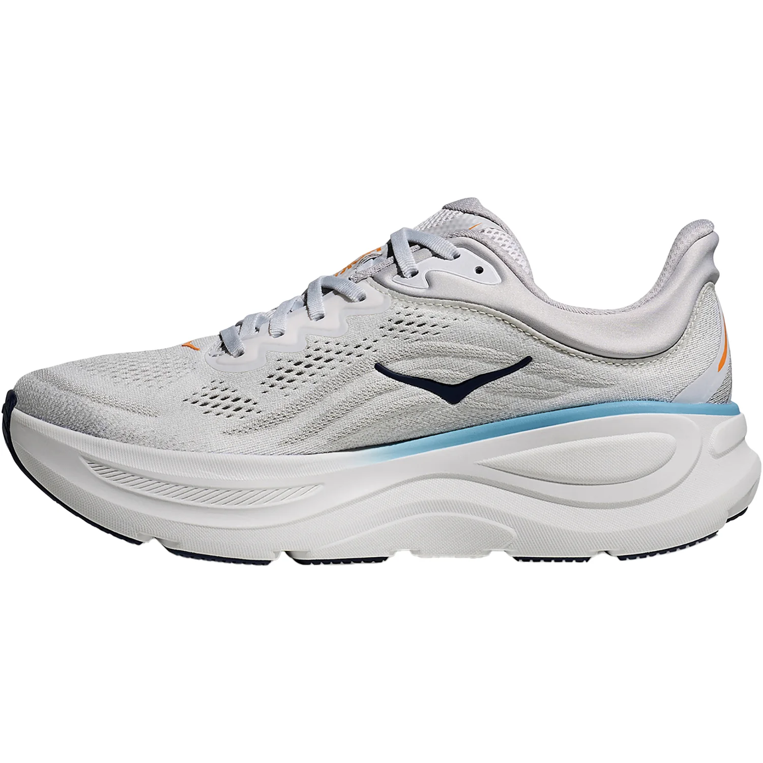 Hoka Bondi 9 (Neutral Support) Men's Athletic Shoes Stardust/Cosmic Grey - Image 3