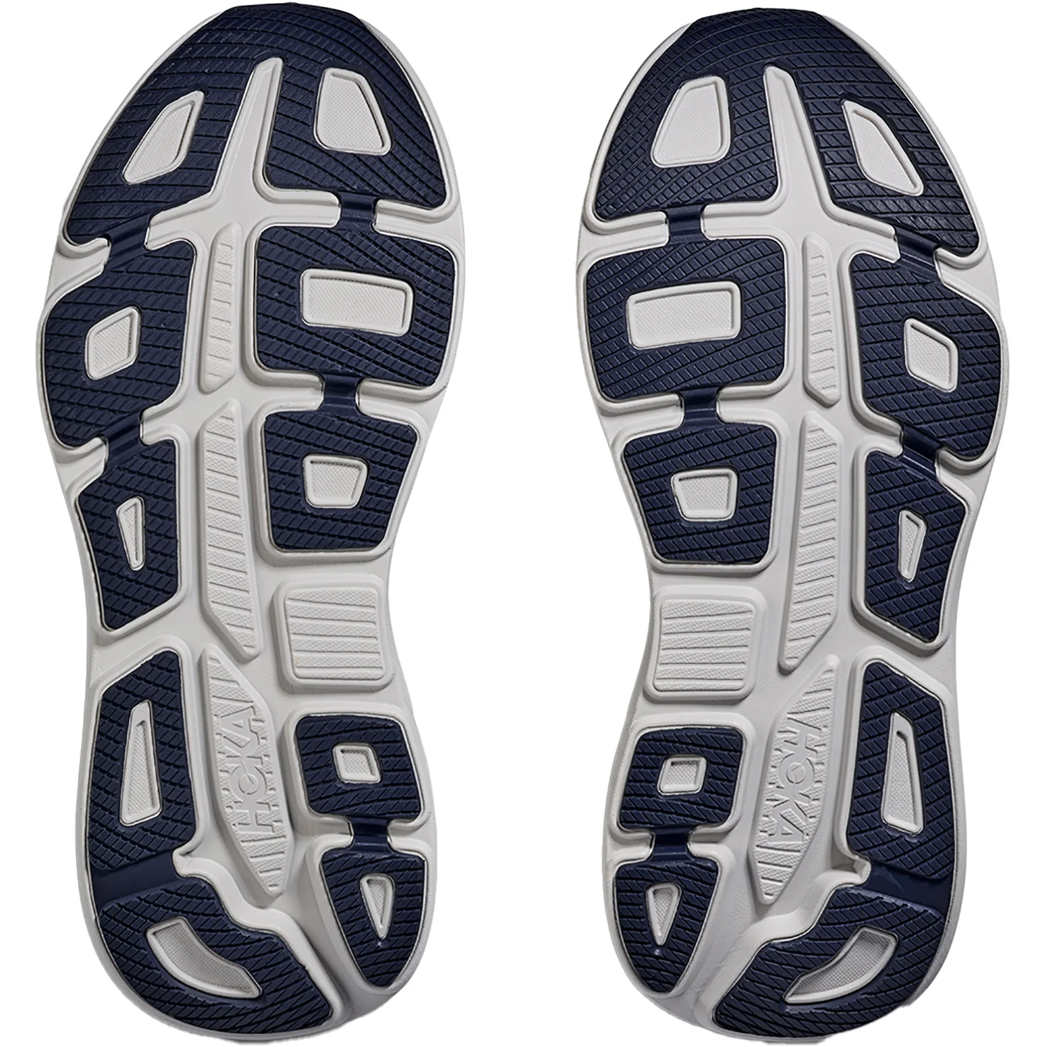 Hoka Bondi 9 (Neutral Support) Men's Athletic Shoes Stardust/Cosmic Grey - Image 4