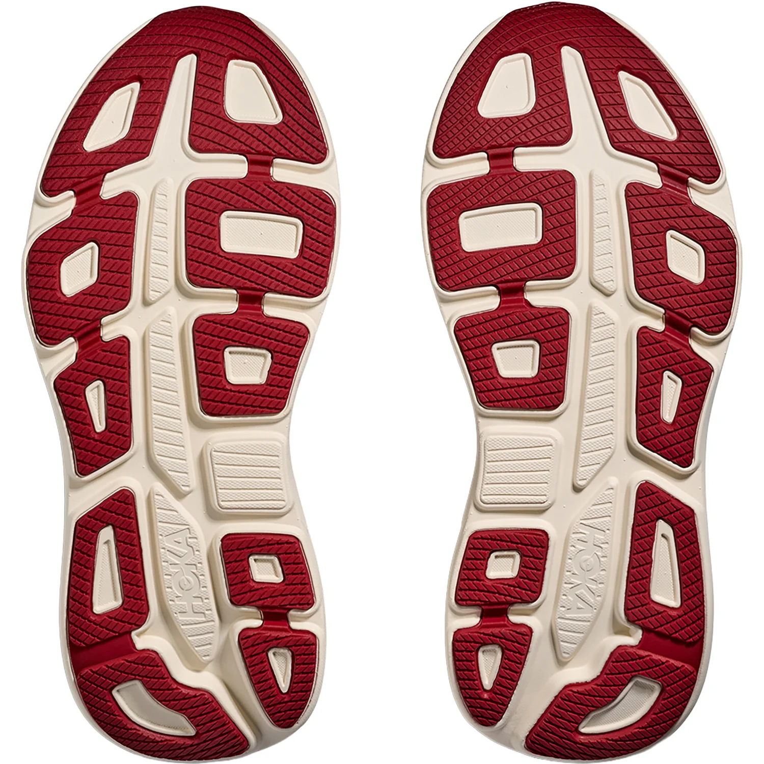 Hoka Bondi 9 (Neutral Support) Men's Athletic Shoes Thunder Cloud/Vermillion - Image 4