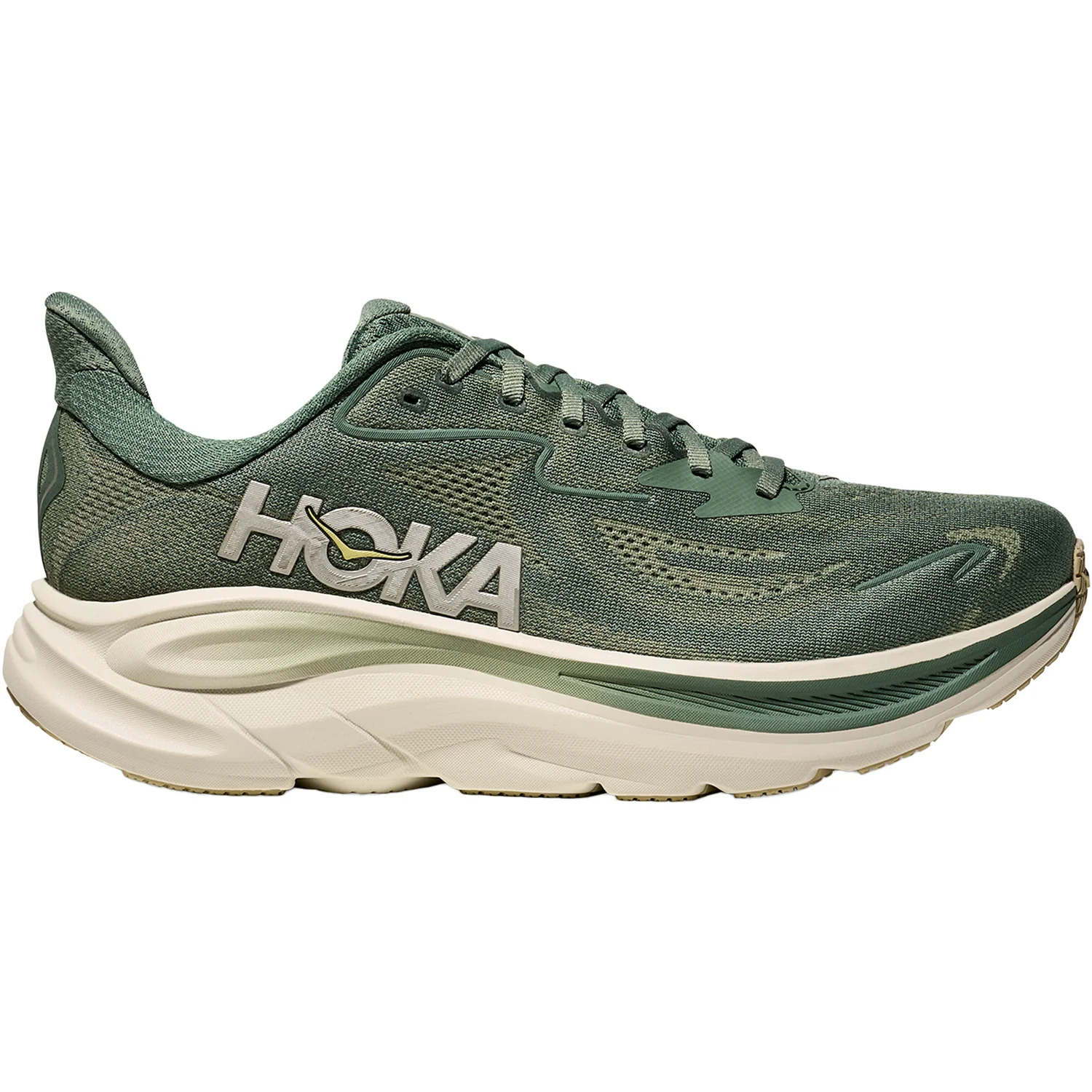 Hoka Clifton 10 (Neutral Support) Men's Athletic Shoes Fern/Truffle Salt