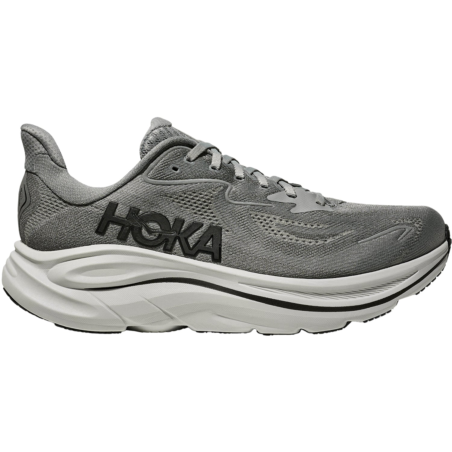 Hoka Clifton 10 (Neutral Support) Men's Athletic Shoes Galactic Grey/Asteroid