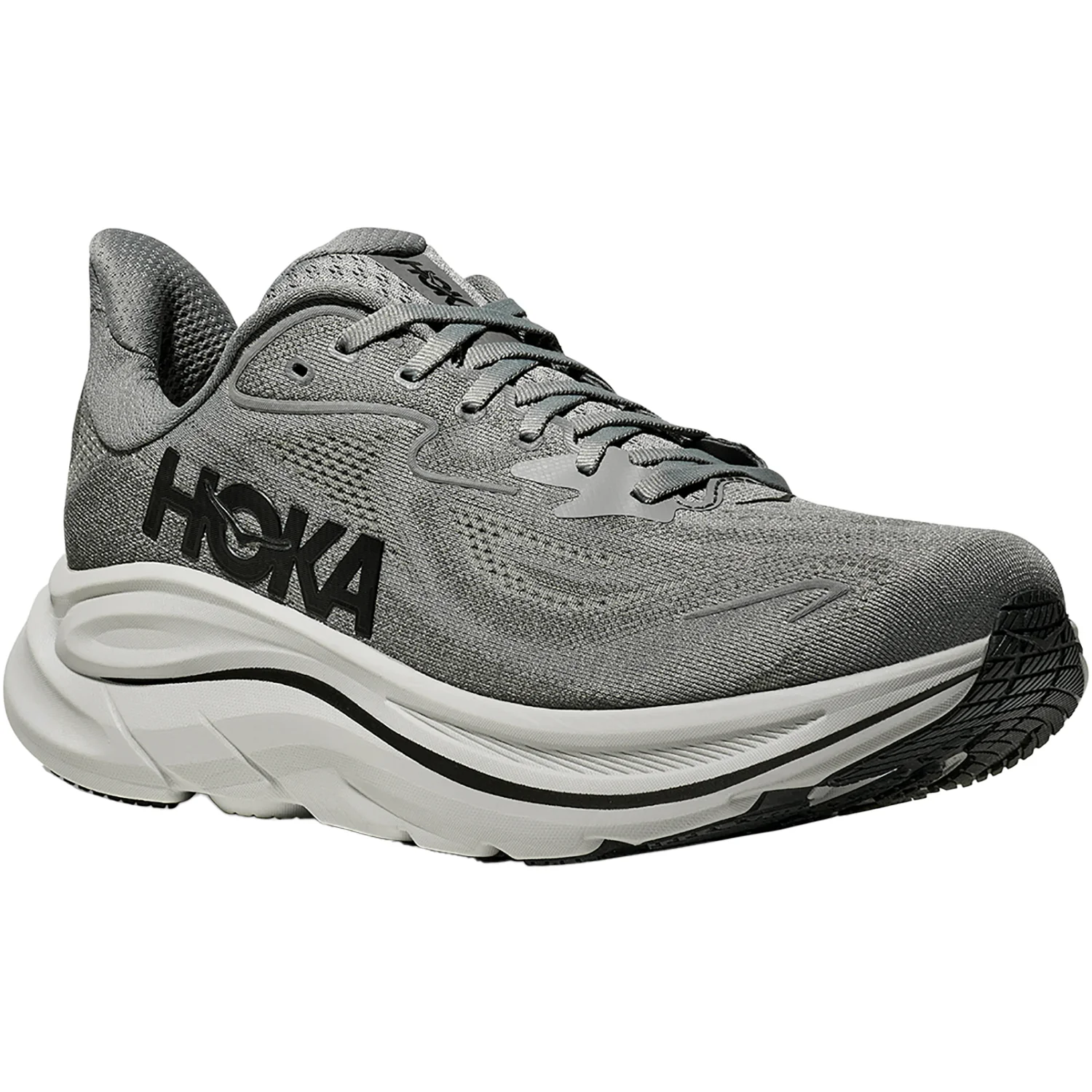 Hoka Clifton 10 (Neutral Support) Men's Athletic Shoes Galactic Grey/Asteroid - Image 5