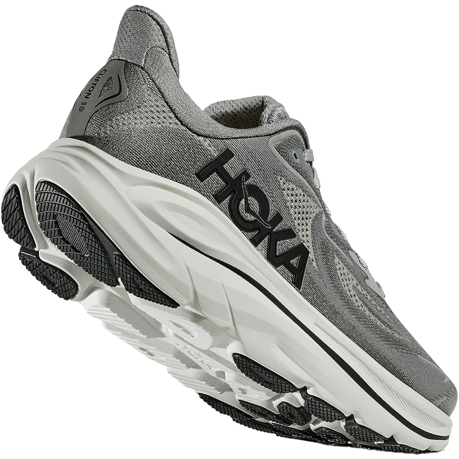 Hoka Clifton 10 (Neutral Support) Men's Athletic Shoes Galactic Grey/Asteroid - Image 6