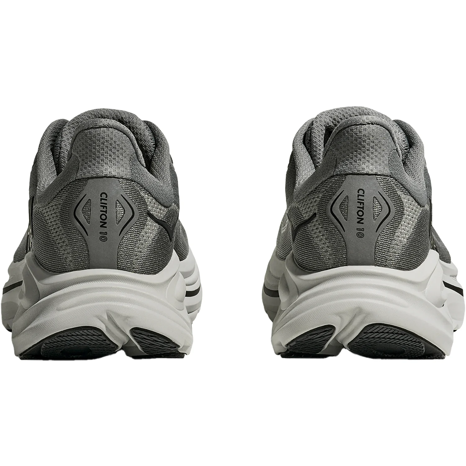 Hoka Clifton 10 (Neutral Support) Men's Athletic Shoes Galactic Grey/Asteroid - Image 7