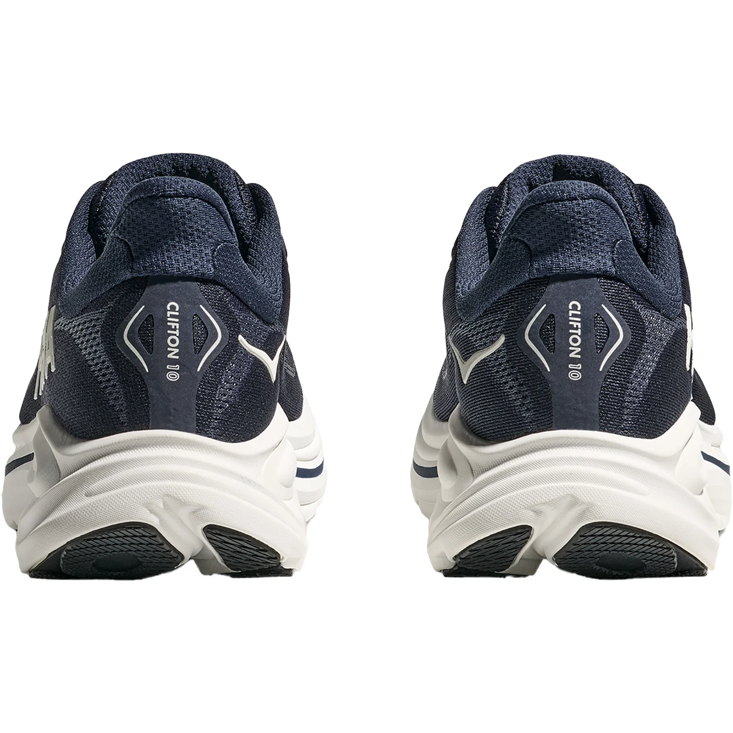 Hoka Clifton 10 (Neutral Support) Men's Athletic Shoes Navy/White - Image 7
