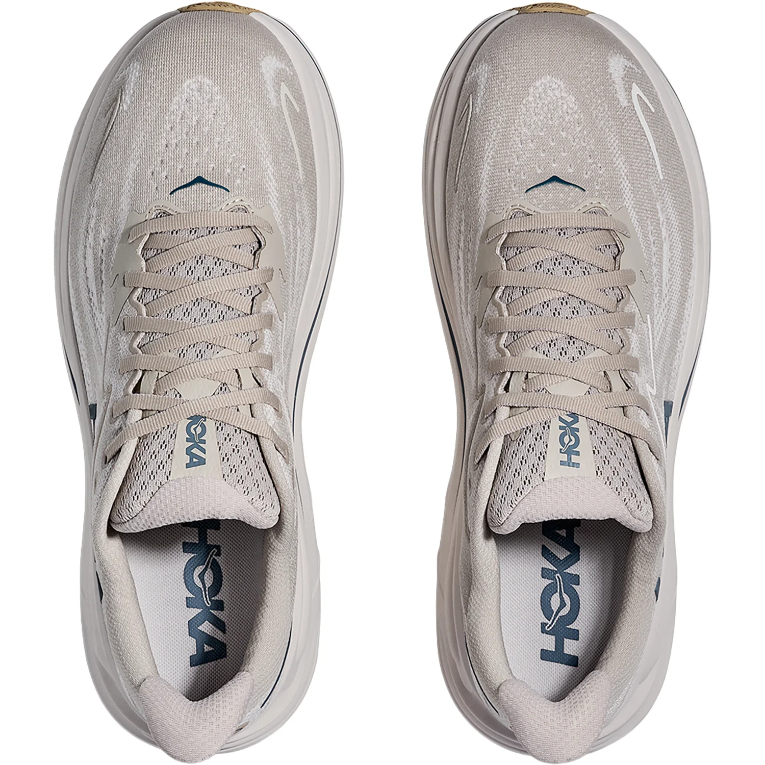 Hoka Clifton 10 (Neutral Support) Men's Athletic Shoes Putty/Grout - Image 2