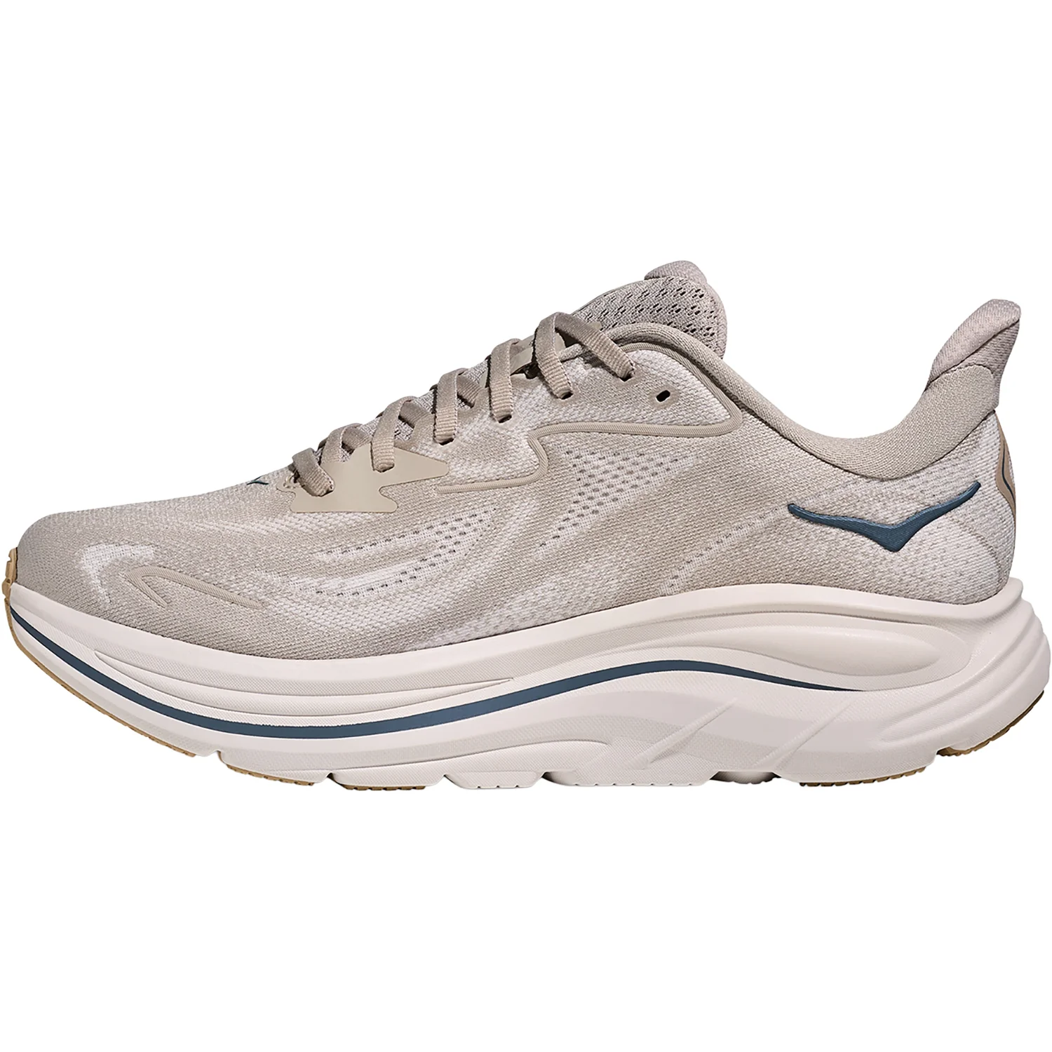 Hoka Clifton 10 (Neutral Support) Men's Athletic Shoes Putty/Grout - Image 3