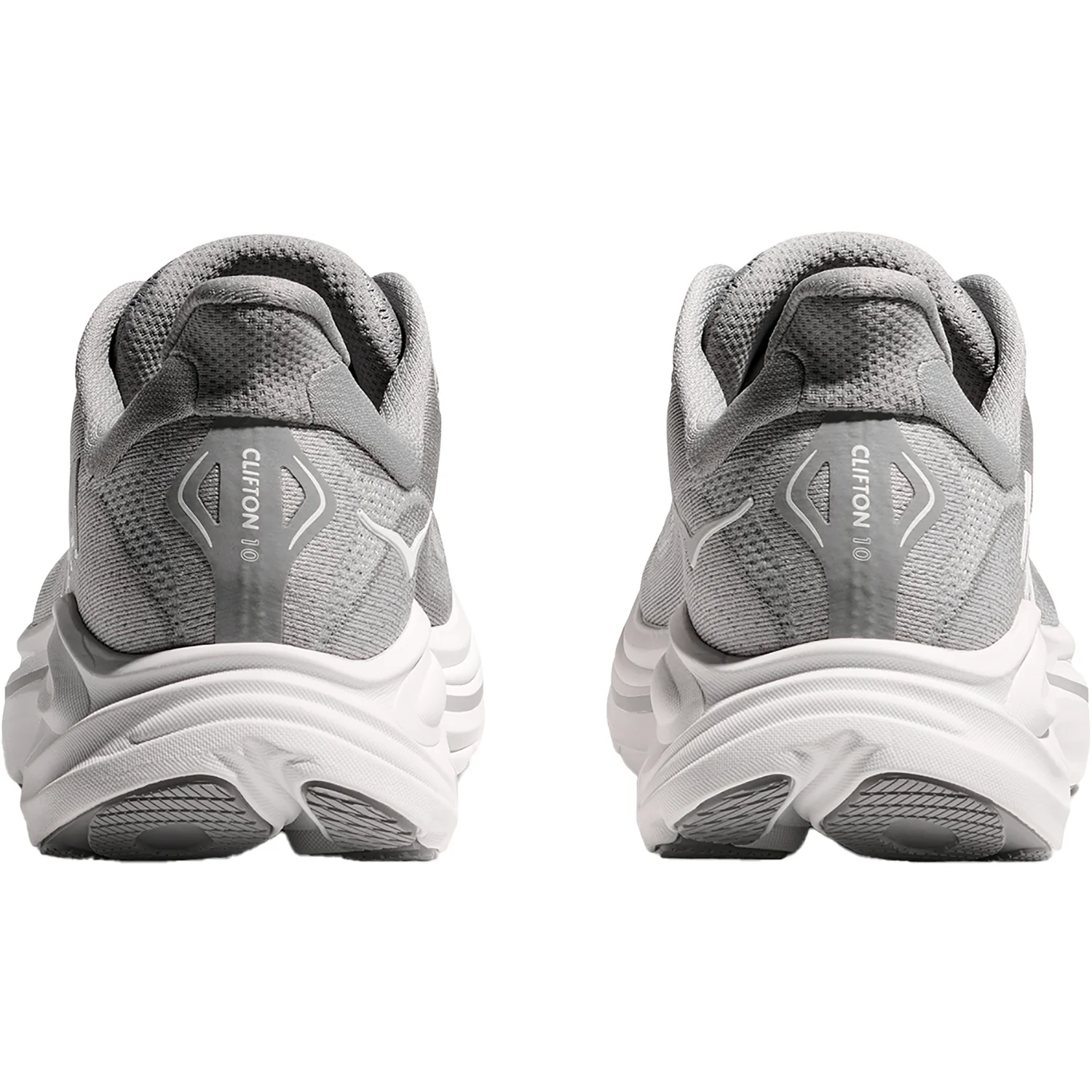 Hoka Clifton 10 (Neutral Support) Men's Athletic Shoes Stellar Grey/Stardust - Image 7