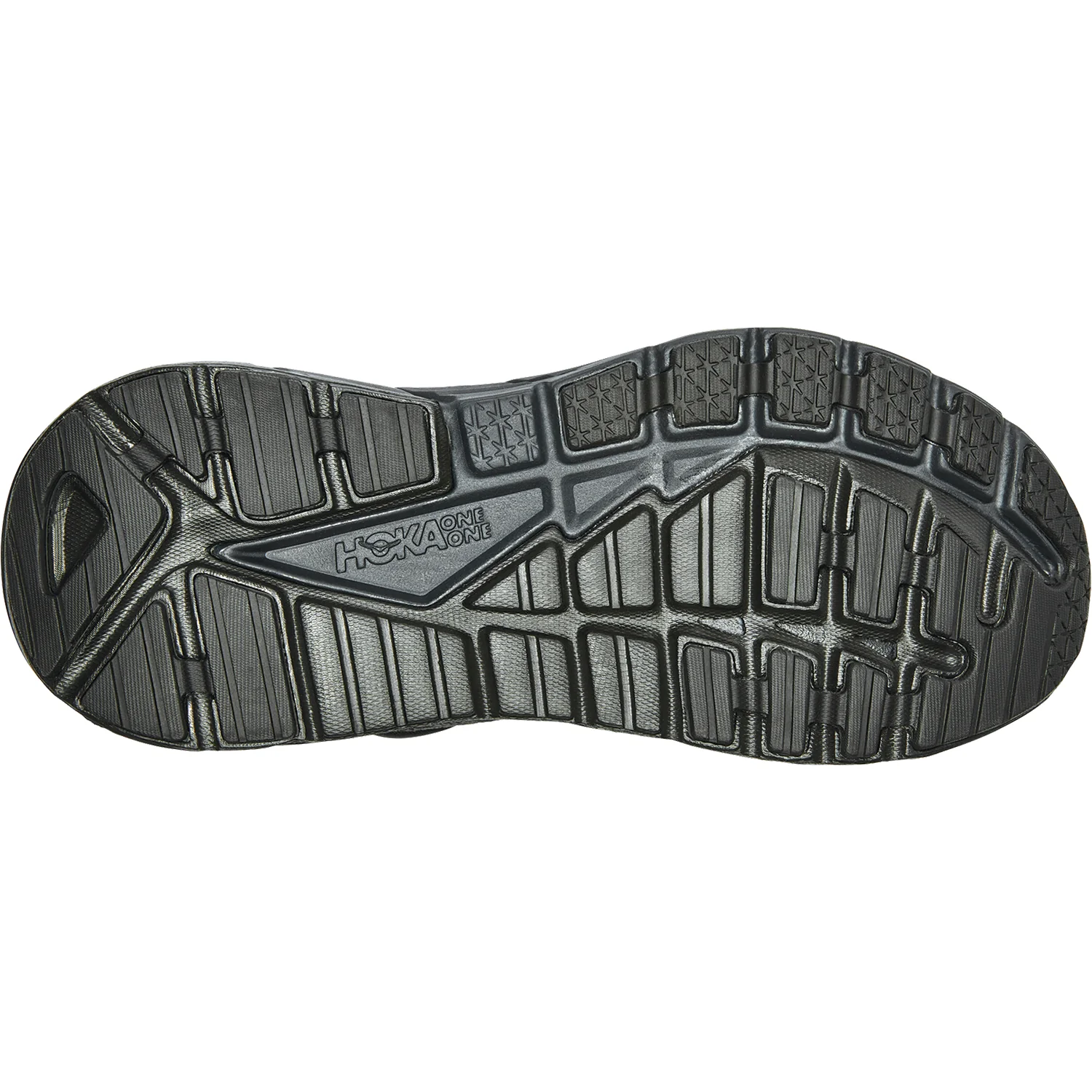 Hoka Gaviota 4 Men's Road Running Shoes Black Mesh - Image 4