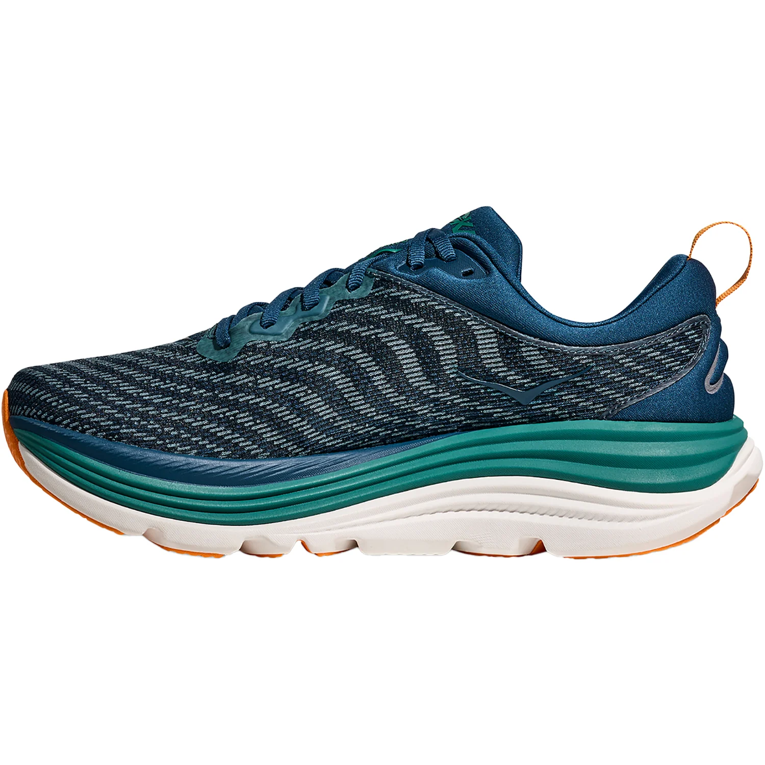 Hoka Gaviota 5 Mesh (Stability Support) Men's Everyday Running Shoes Midnight/Oceanic - Image 3