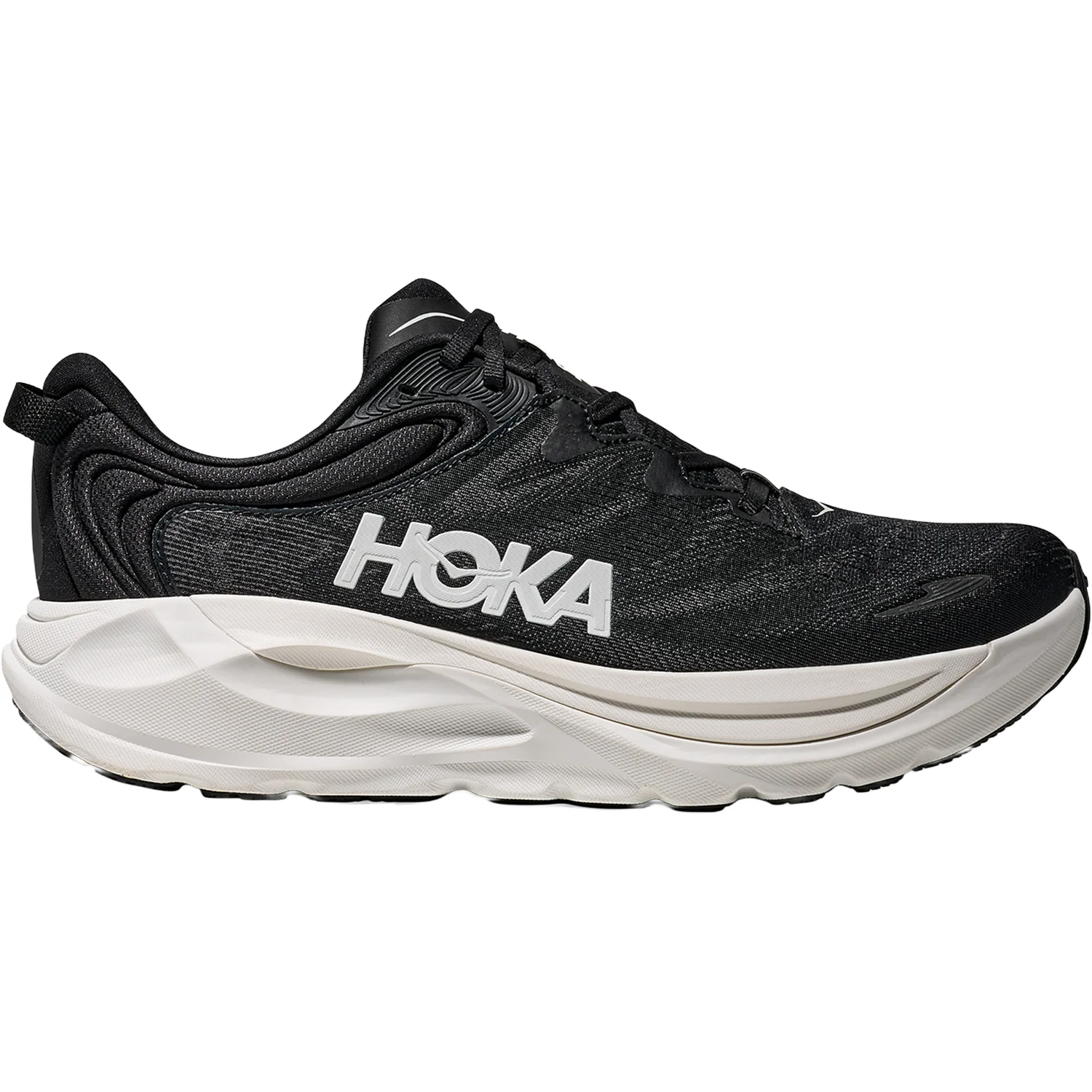 Hoka Gaviota 6 (Stability Support) Men's Athletic Shoes Black/White