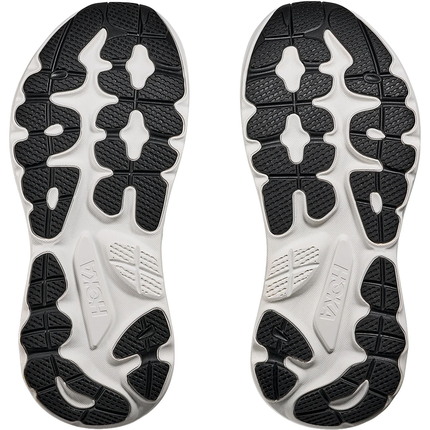 Hoka Gaviota 6 (Stability Support) Men's Athletic Shoes Black/White - Image 4