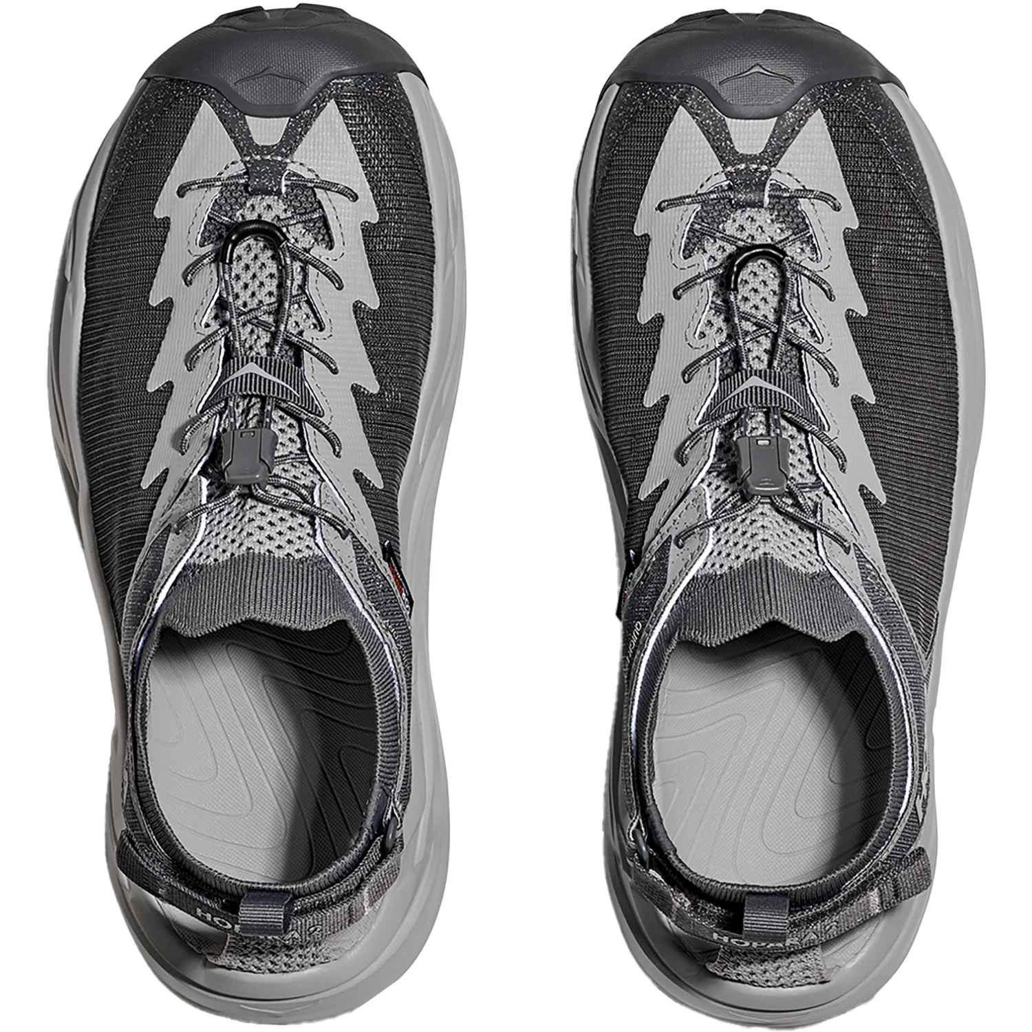 Hoka Hopara 2 Men's Sandals Satellite Grey/Stellar Grey - Image 2