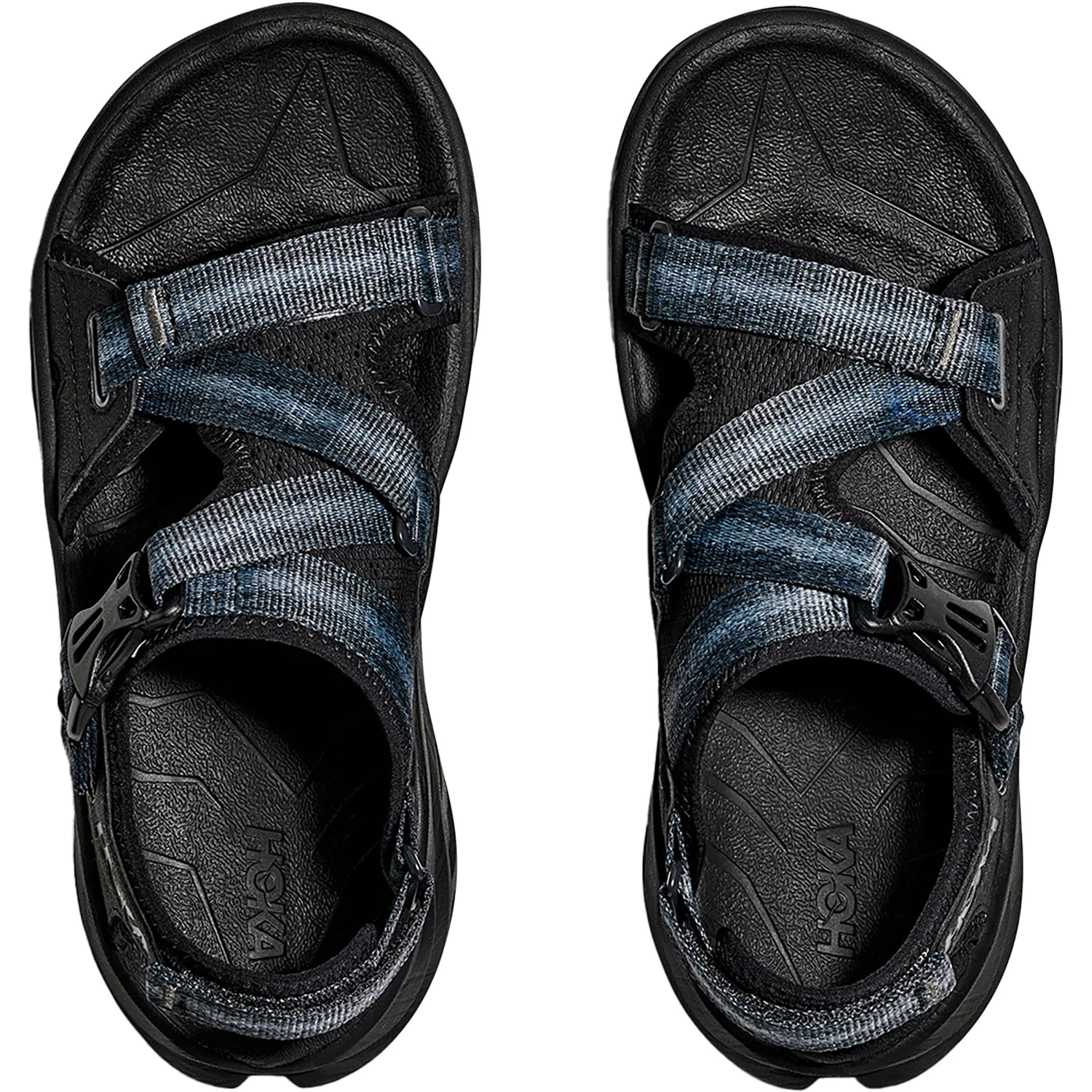 Hoka Infini Hike TC Men's Athletic Shoes Trail/Hiking Black/Black Synthetic - Image 2
